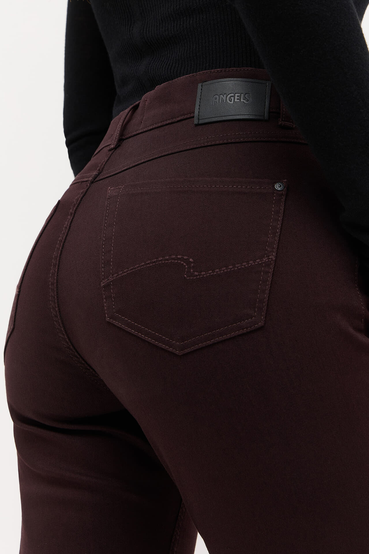 Angels Jeans Cici Bordeaux Rood dames