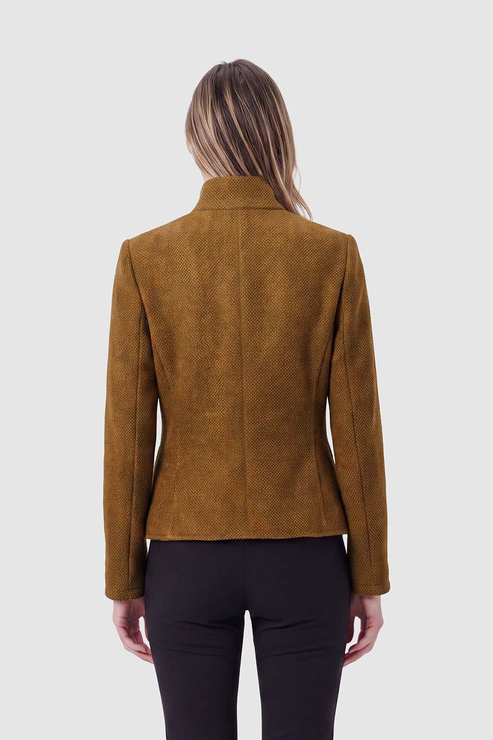 B Three Blazer Maartje Taupe dames