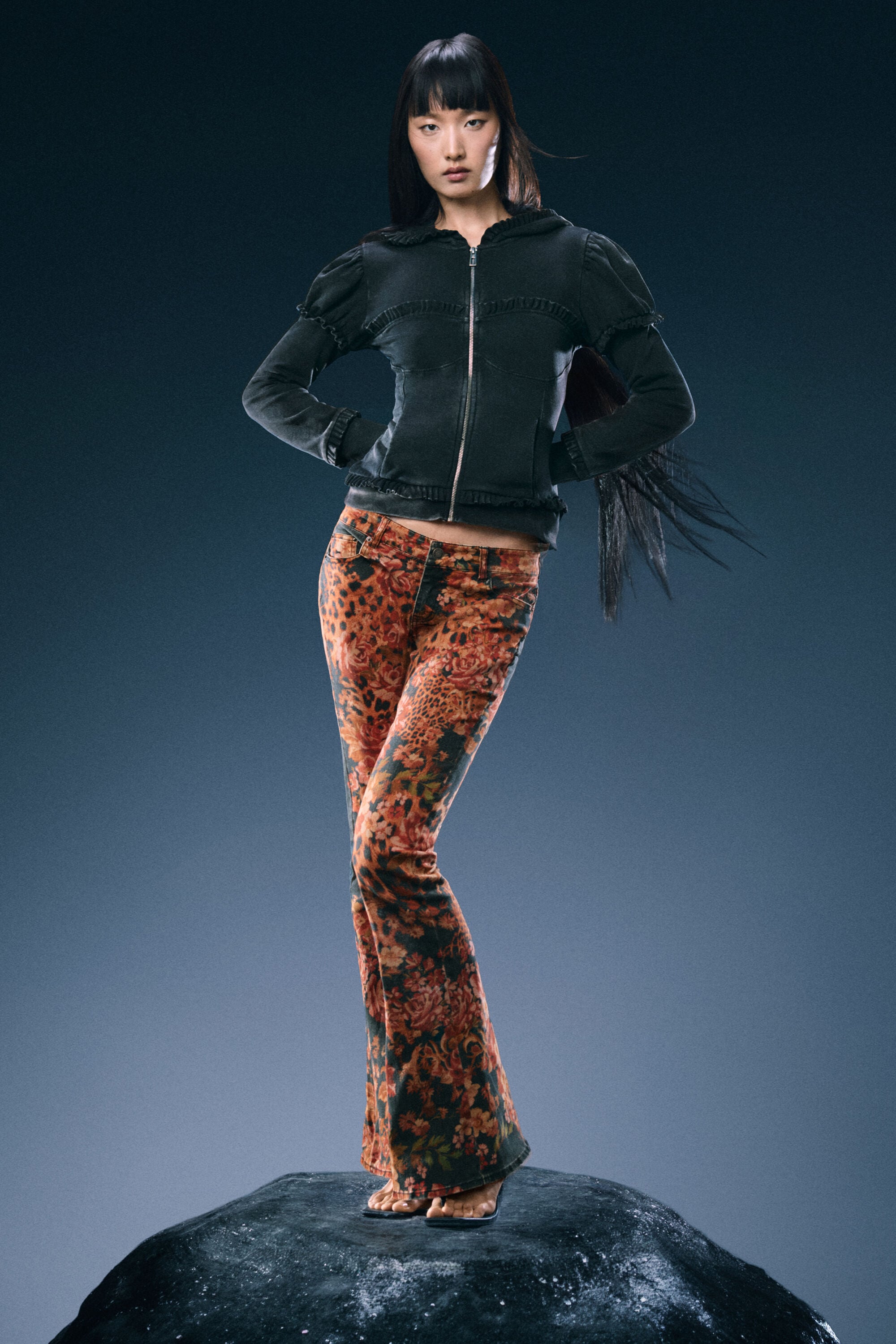 Desigual jack met pofmouwen