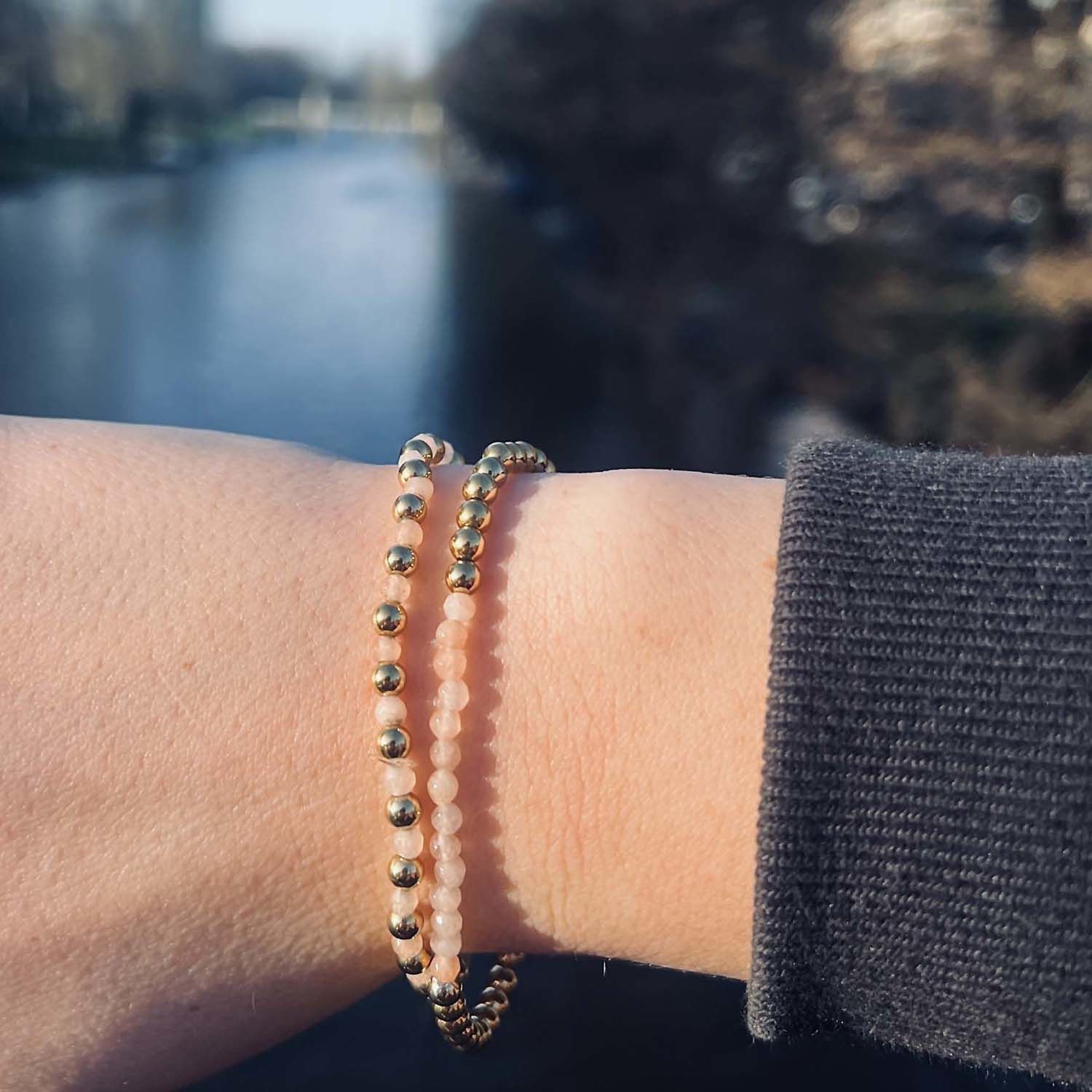 Embrace Design Armband Puk Goud dames
