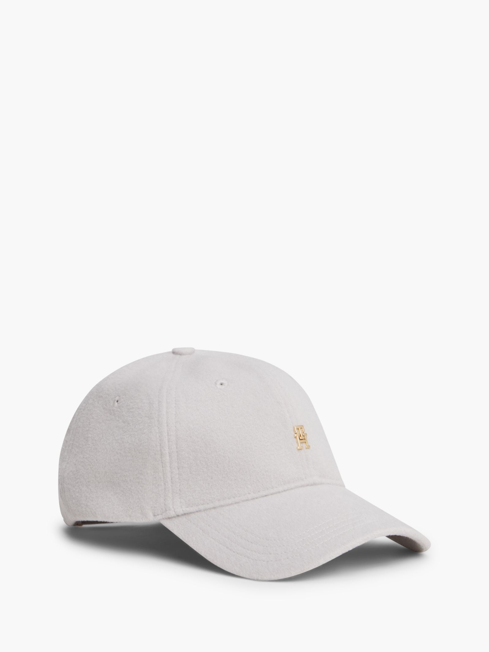 Tommy Hilfiger Chic baseballcap met TH Monogram in grijs