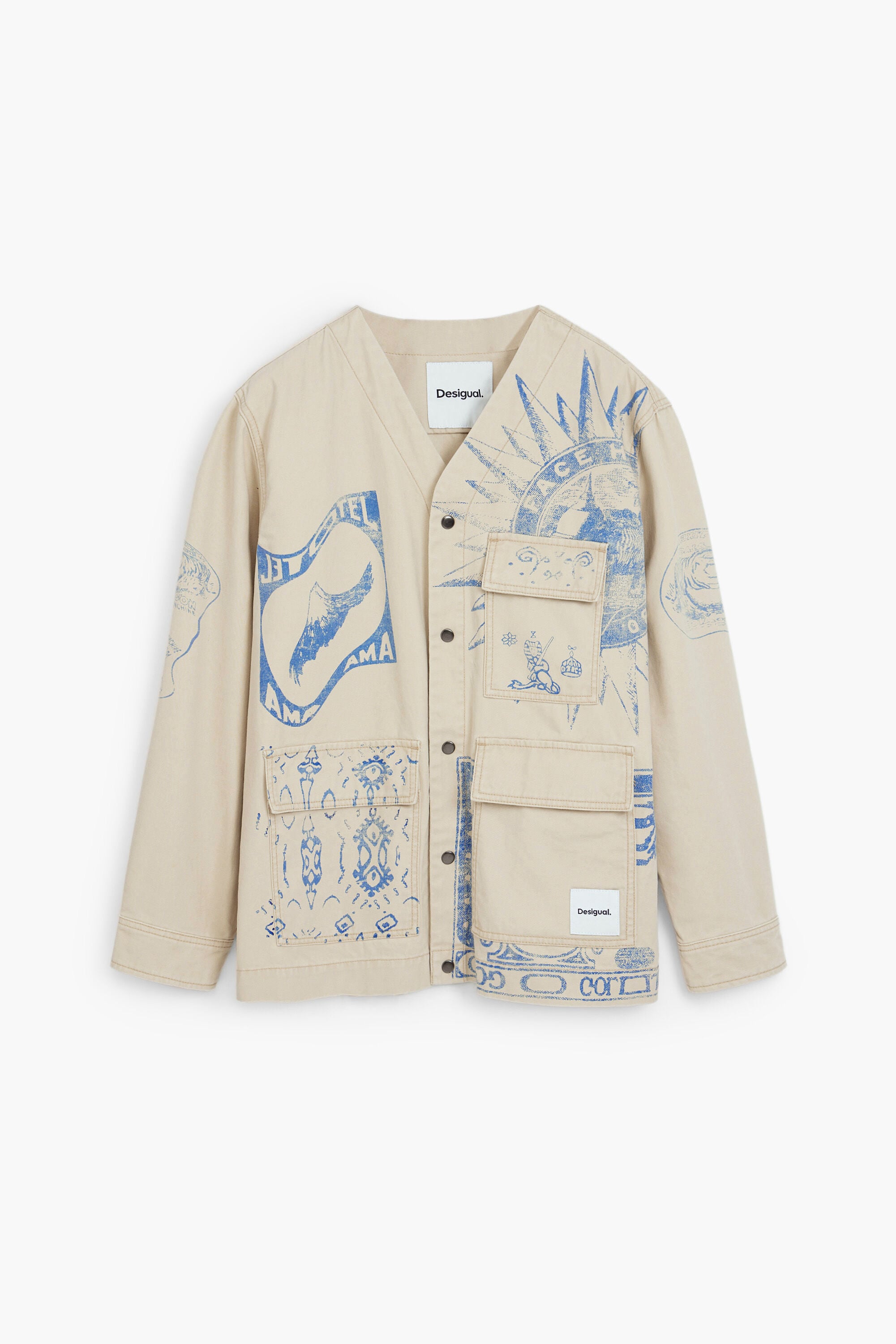 Desigual Jas met etnische print