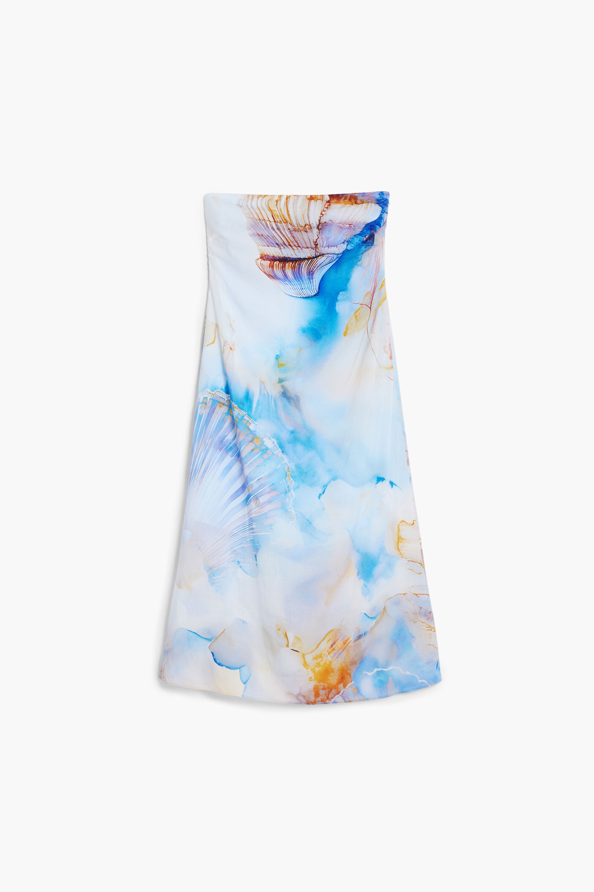 Desigual Bardot-jurk met schelpen