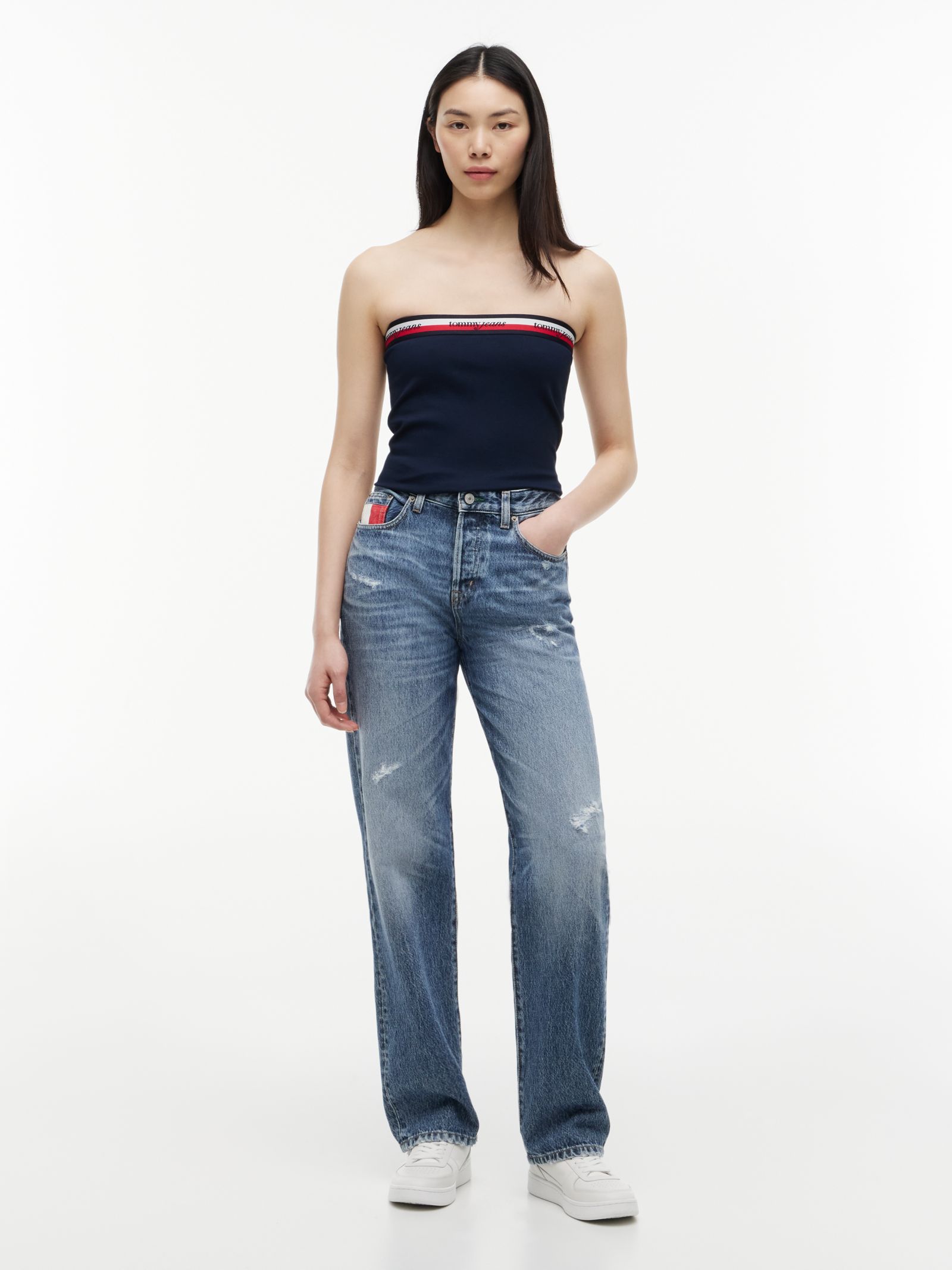 Tommy Jeans Kira vintage medium rise straight jeans