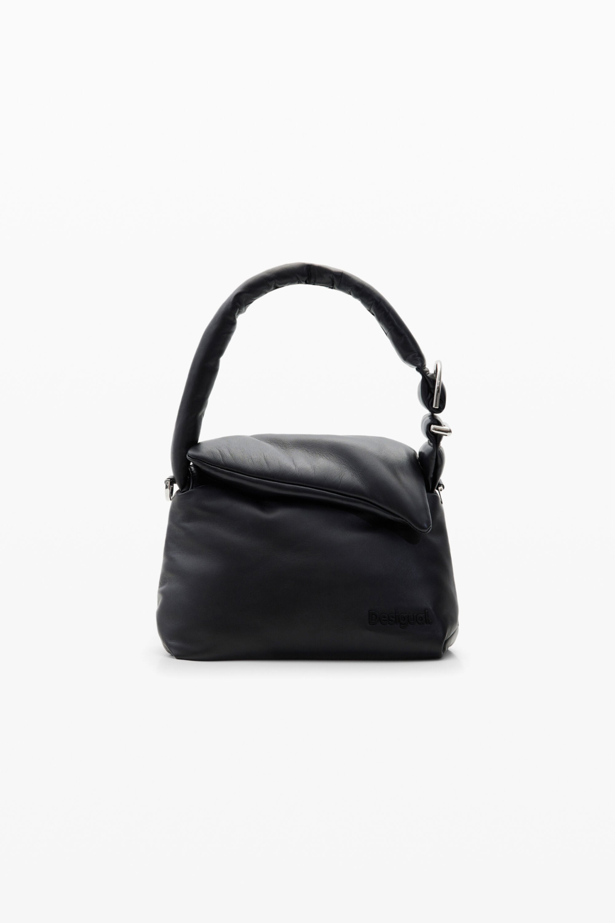 Desigual Gewatteerde leren tas M