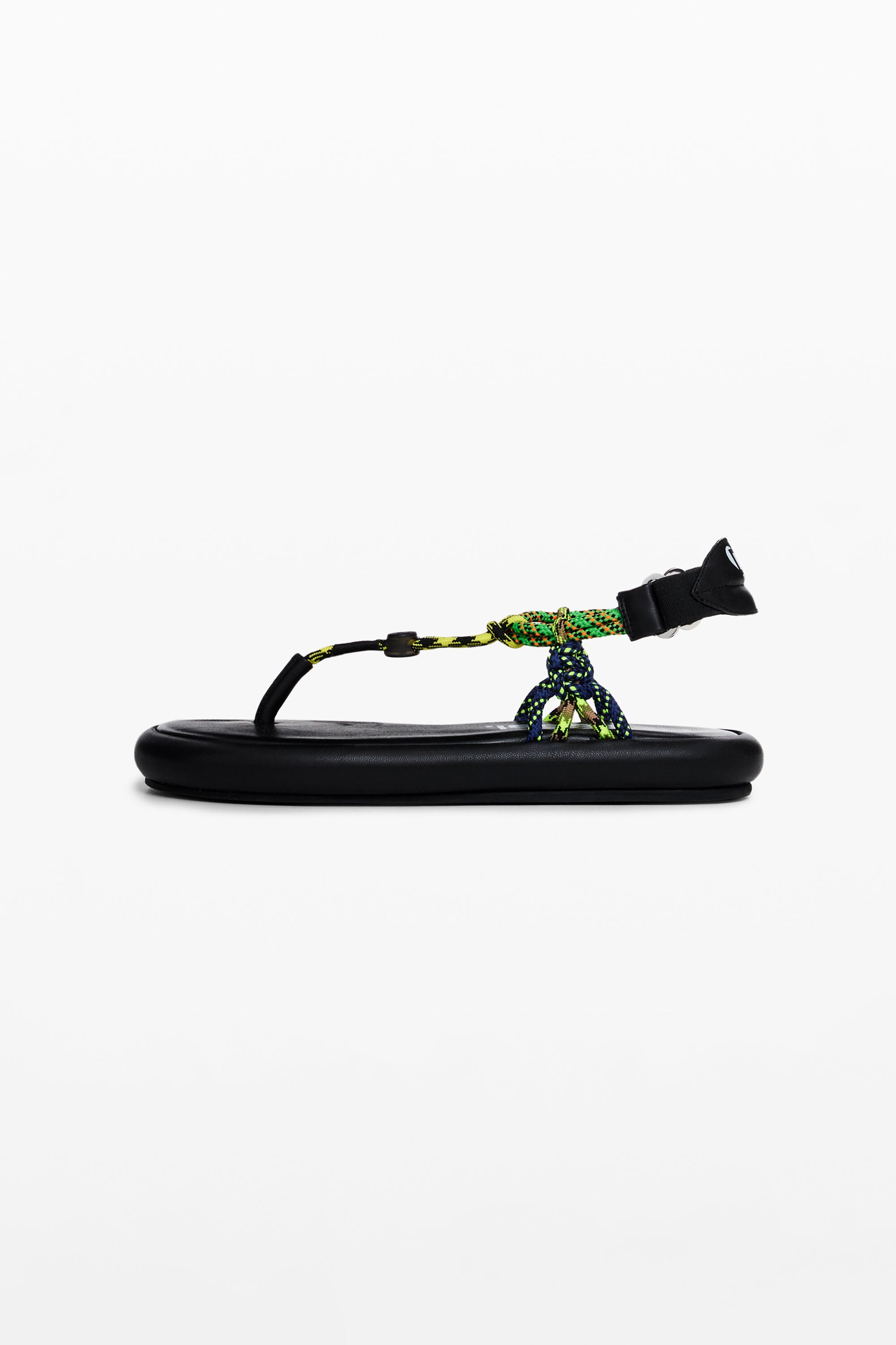Desigual Platte sandalen van touw