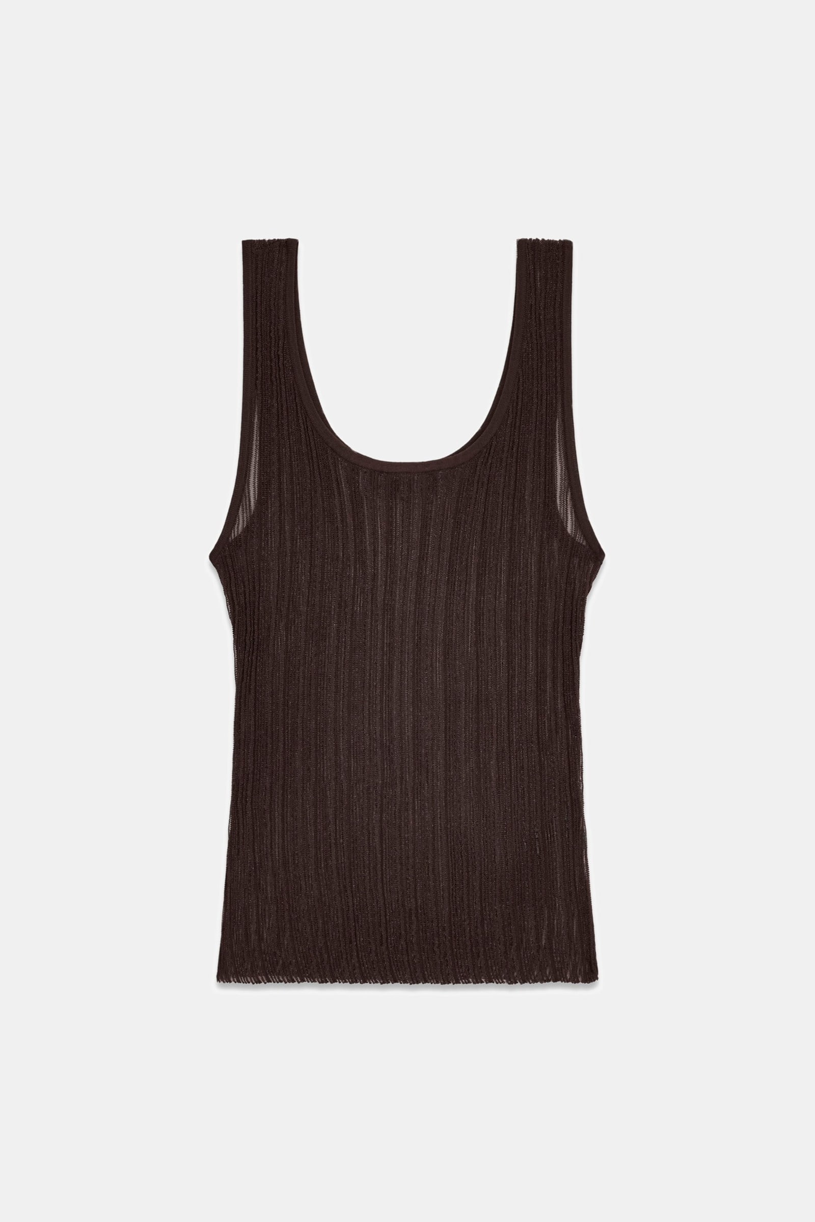 Guess Lurex Top in bruin