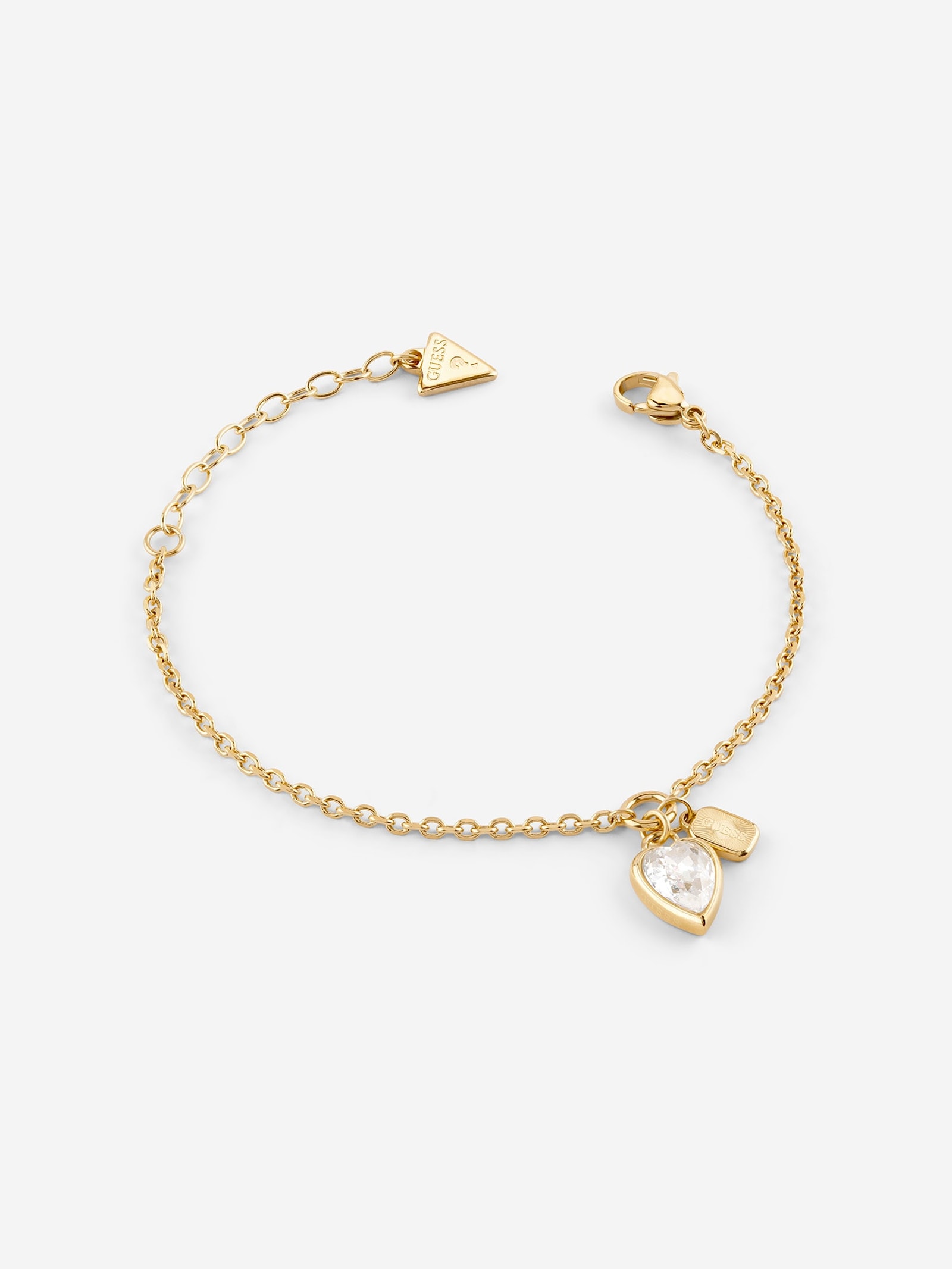 Guess Crystal Love-Armband in goud