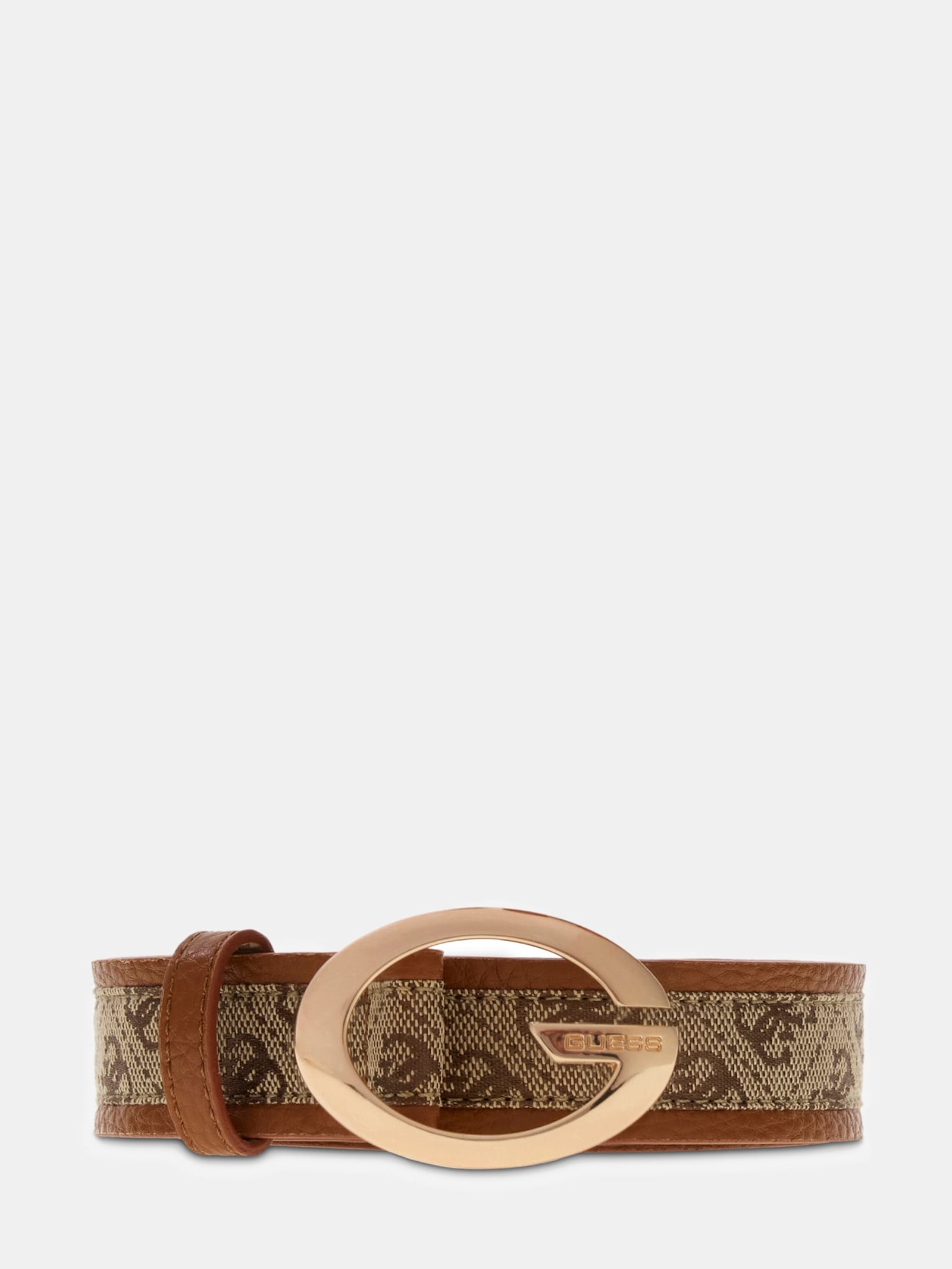 Guess Camden Synthetische Riem in bruin