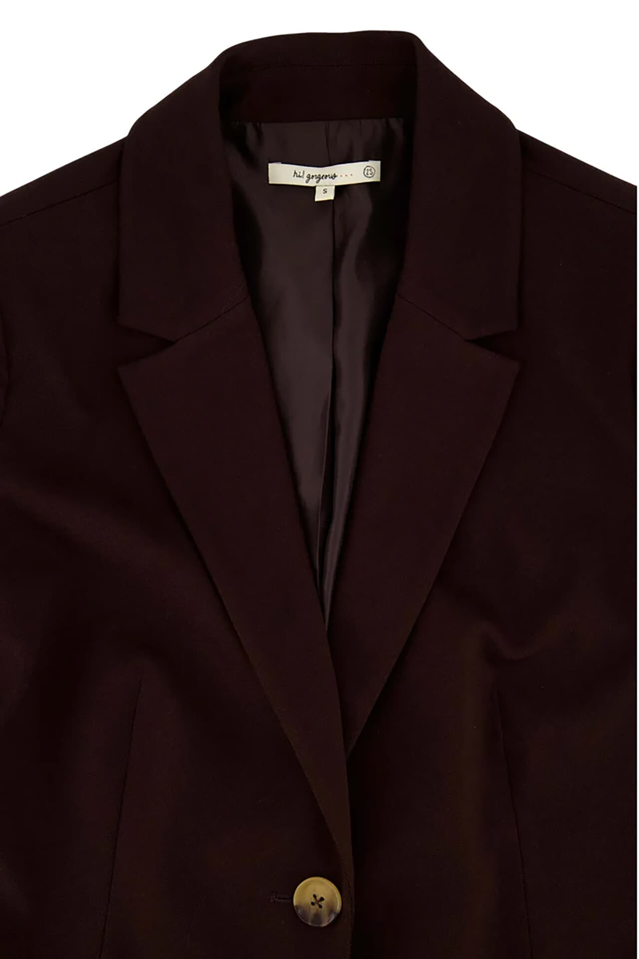 Zusss Blazer stretch Bruin dames