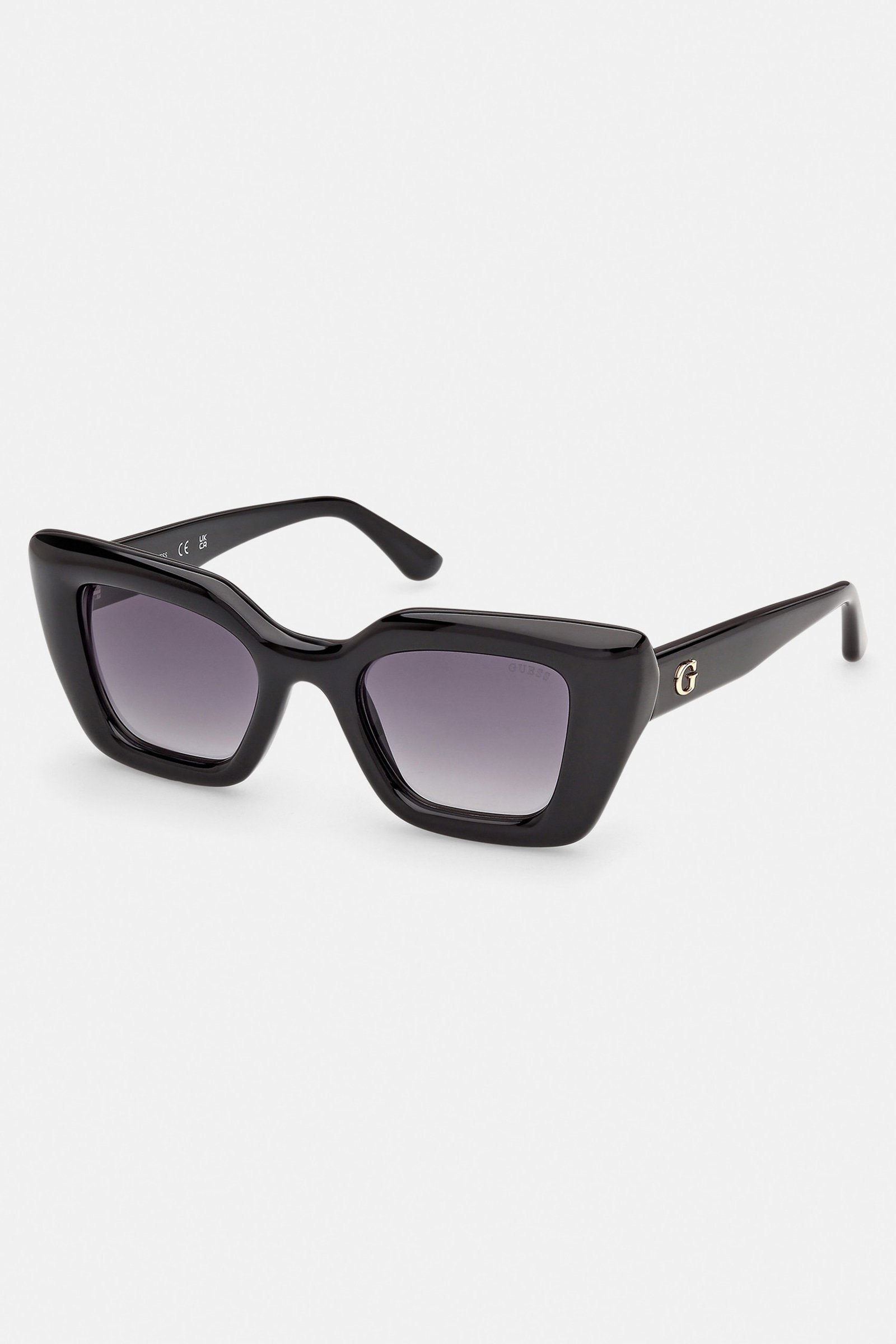 Guess Vierkante Zonnebril for women in zwart