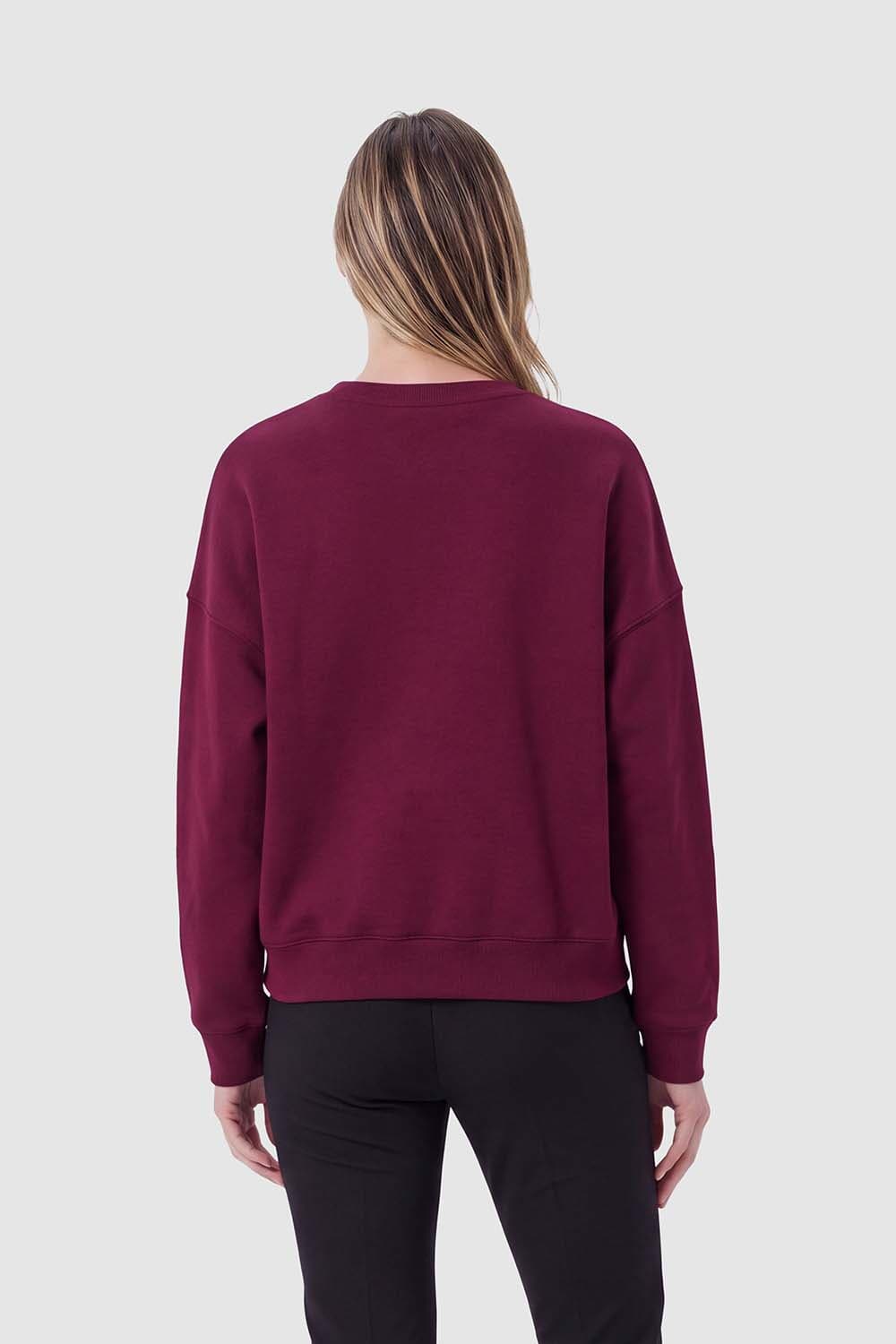 Aimée The Label Sweater Brazil Bordeaux Rood dames