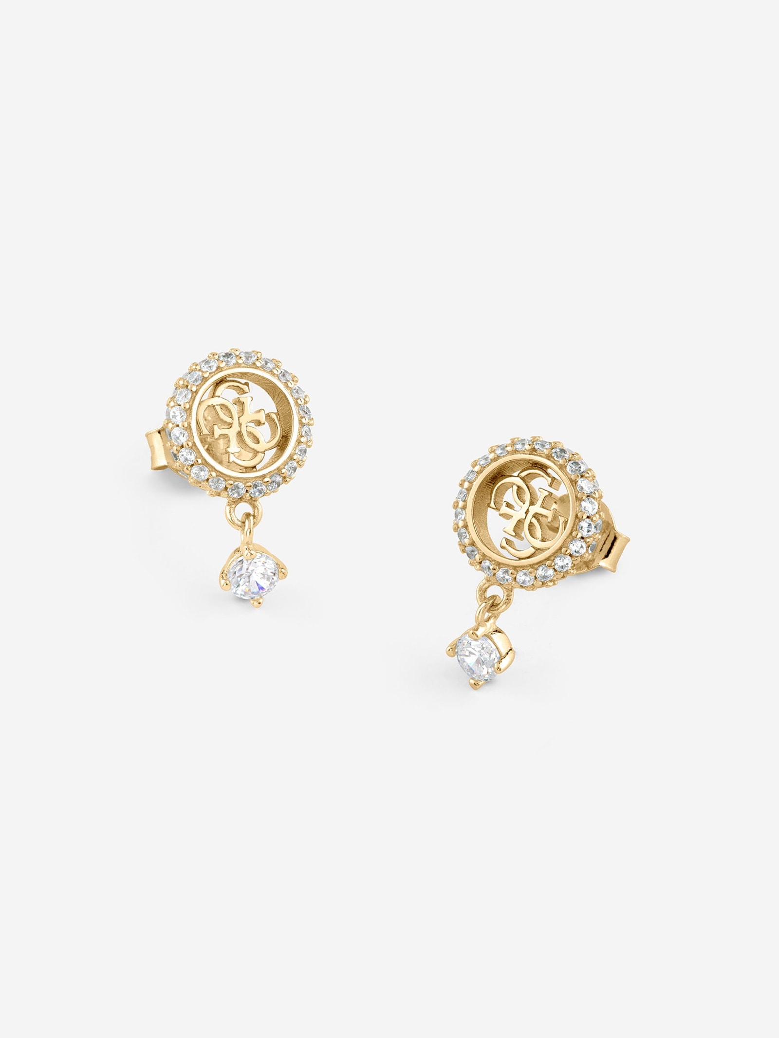 Guess Pretty Oorbellen in goud