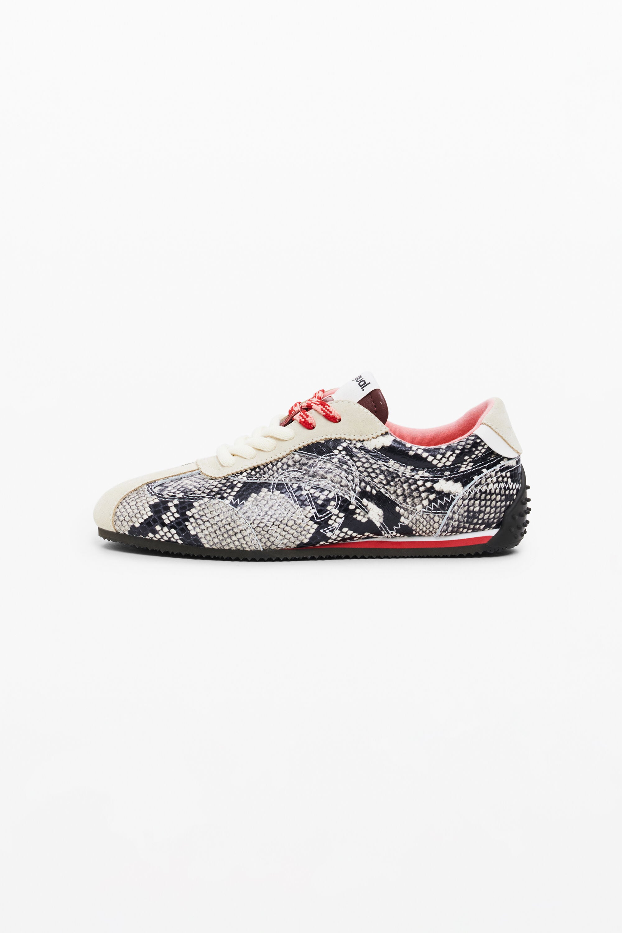 Desigual Slangenprint sneakers