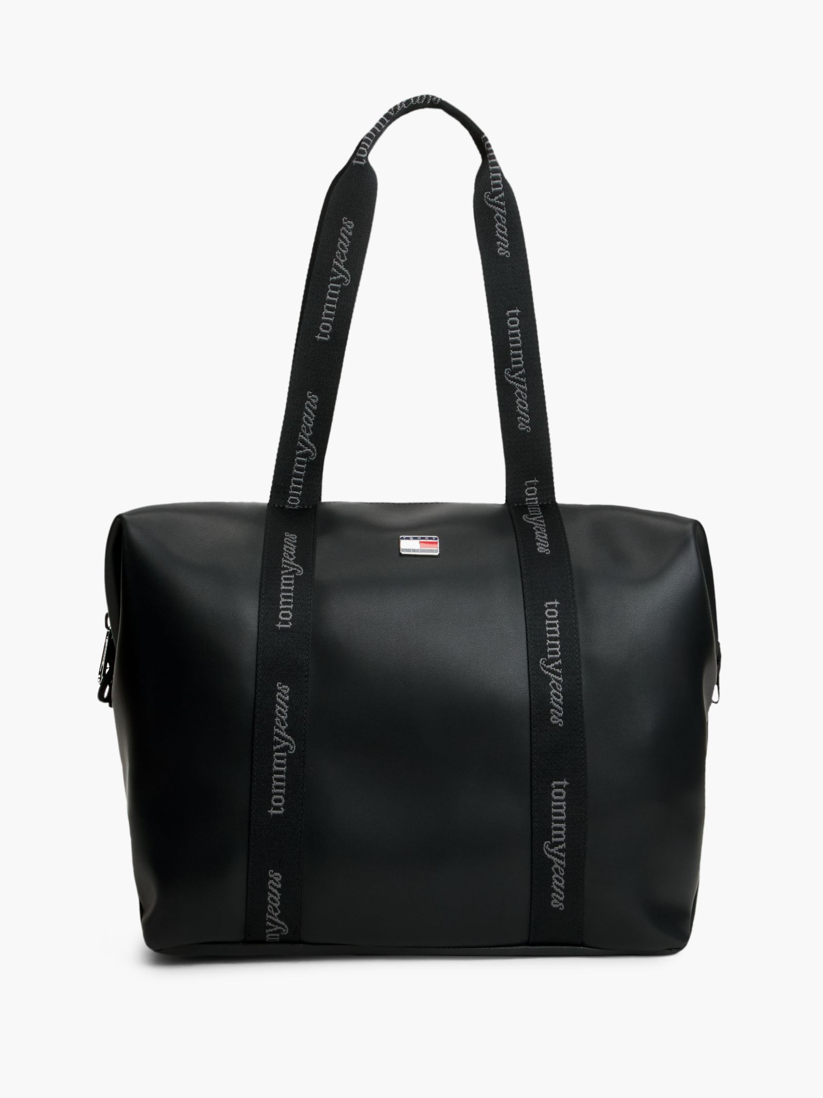 Tommy Jeans Essential Shopper met Repeat Logo for women in zwart