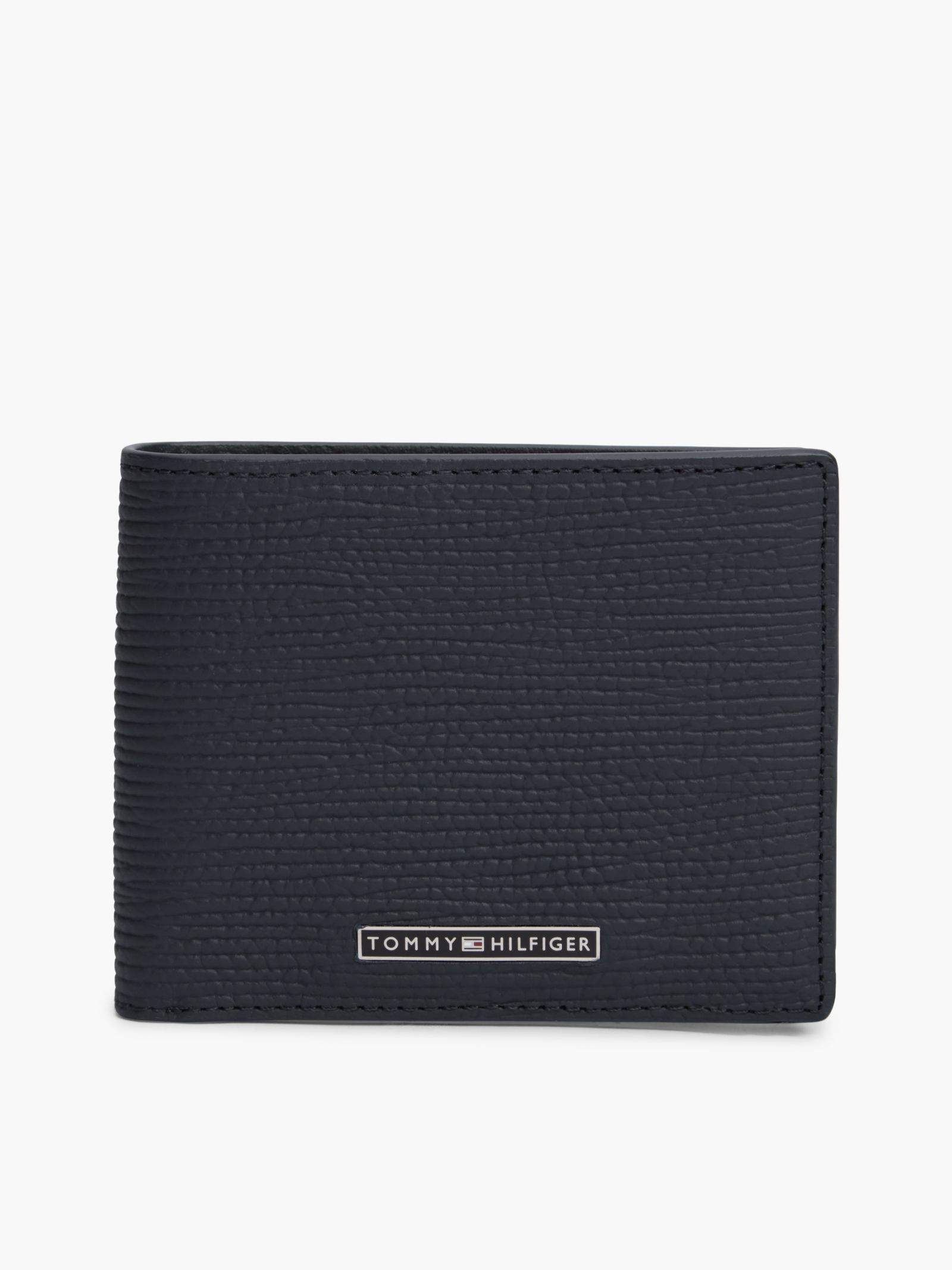 Tommy Hilfiger TH Business leren bifold creditcardportemonnee