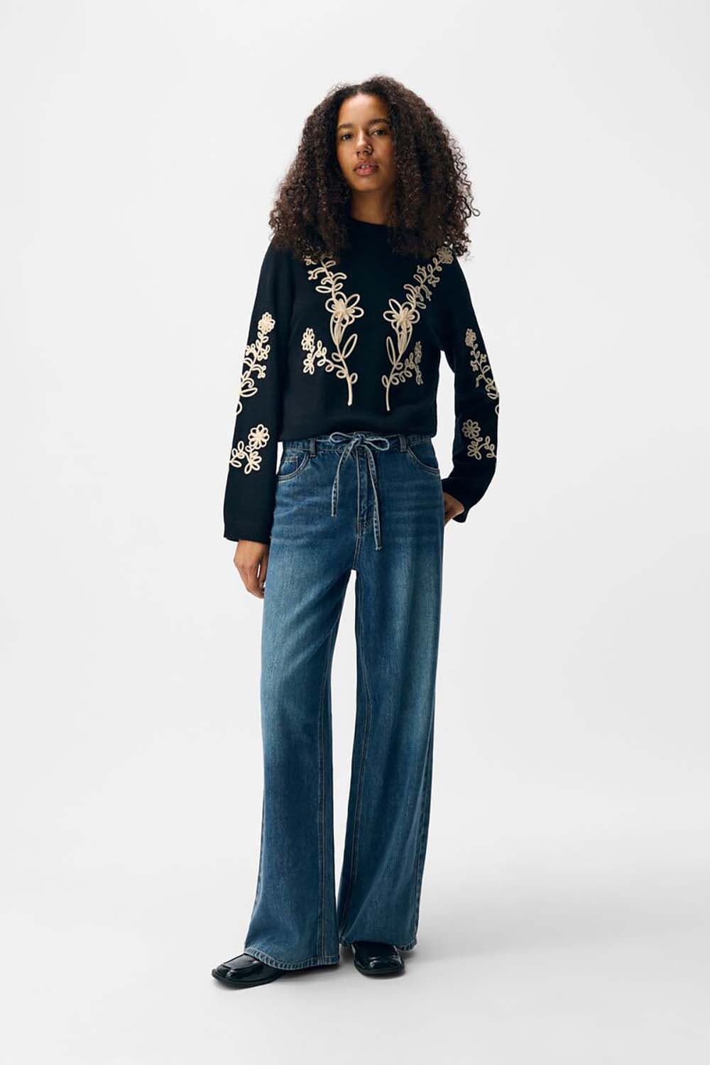 Object Jeans Blauw dames