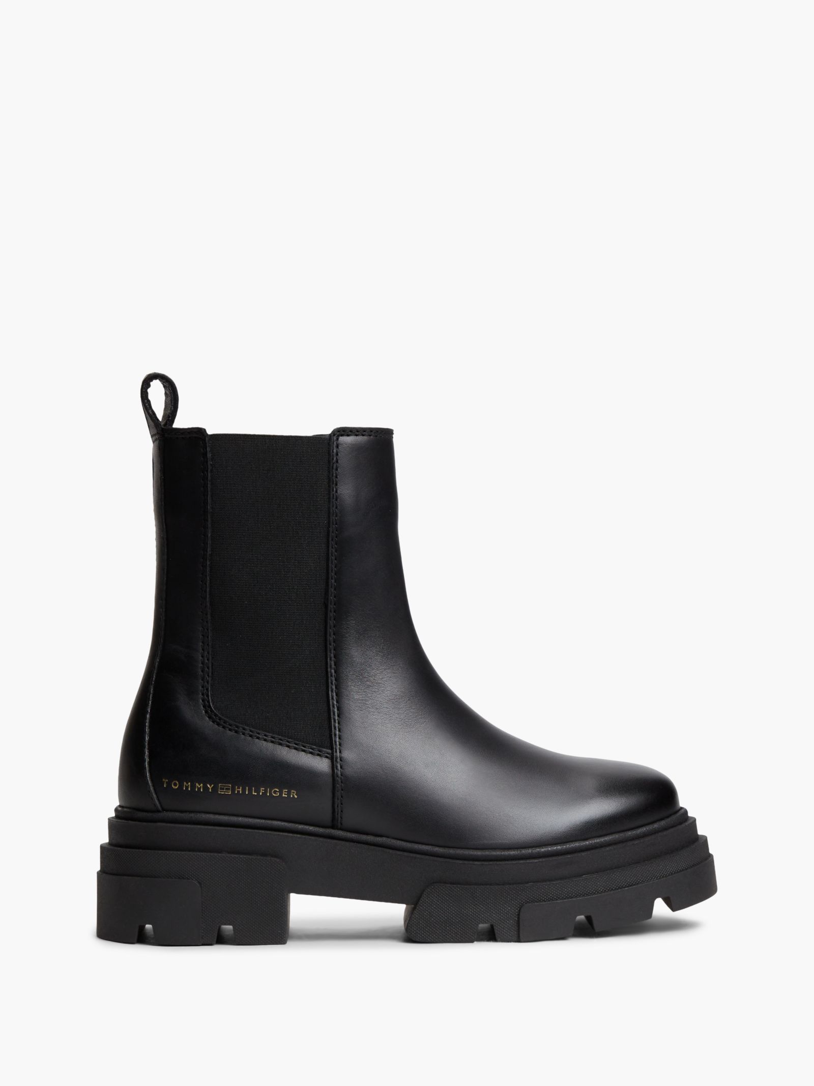 Tommy Hilfiger leren chunky chelsea boot