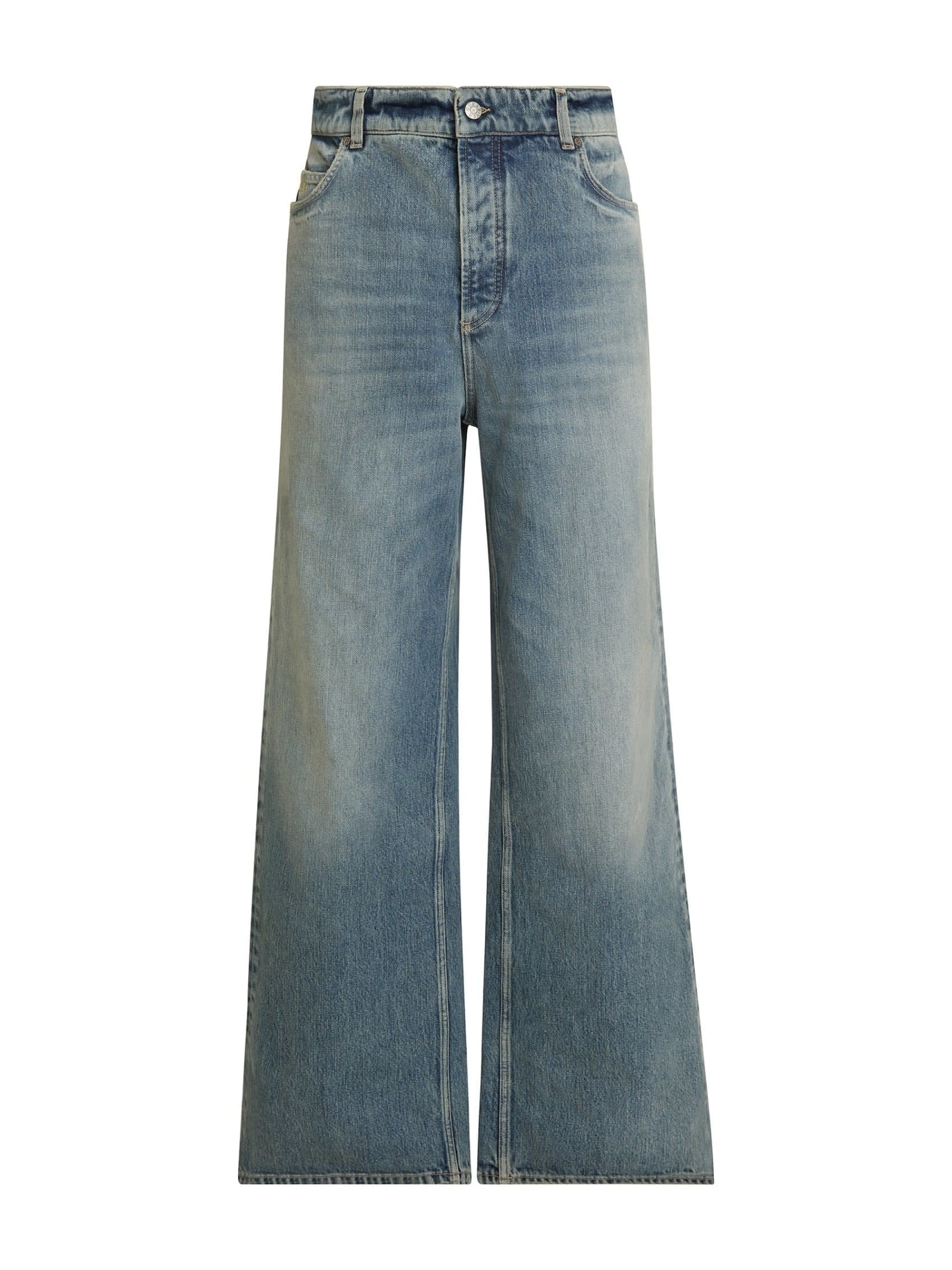 Guess Mid Rise Wide-Leg Jeans