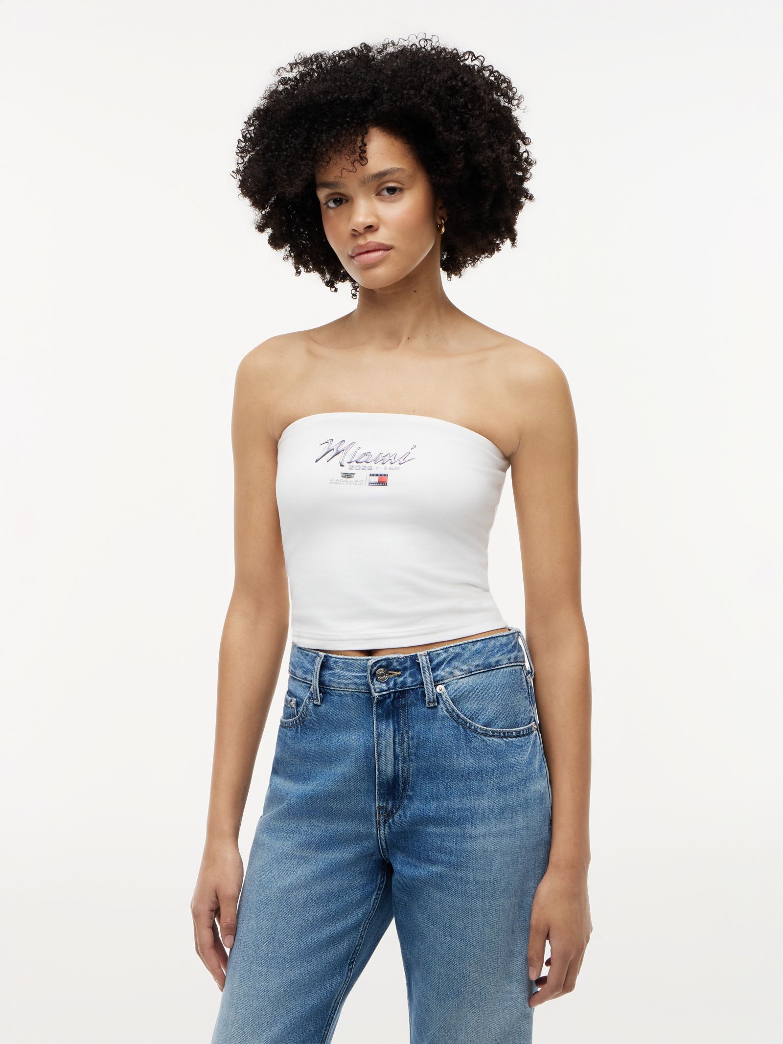 Tommy Hilfiger TH X Cadillac Formula 1® Team Miami bandeau top