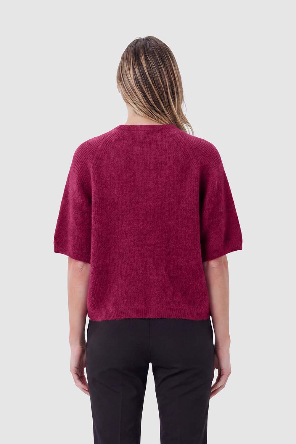 MSCH Copenhagen Vest Bondie Hope Bordeaux Rood dames