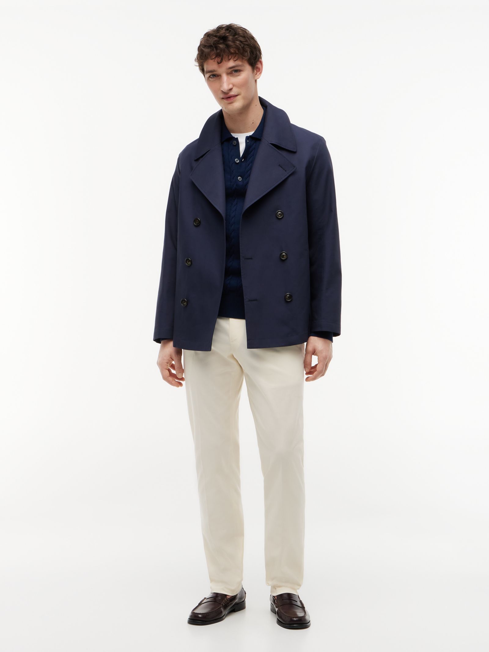 Tommy Hilfiger Tech regular fit double faced jas