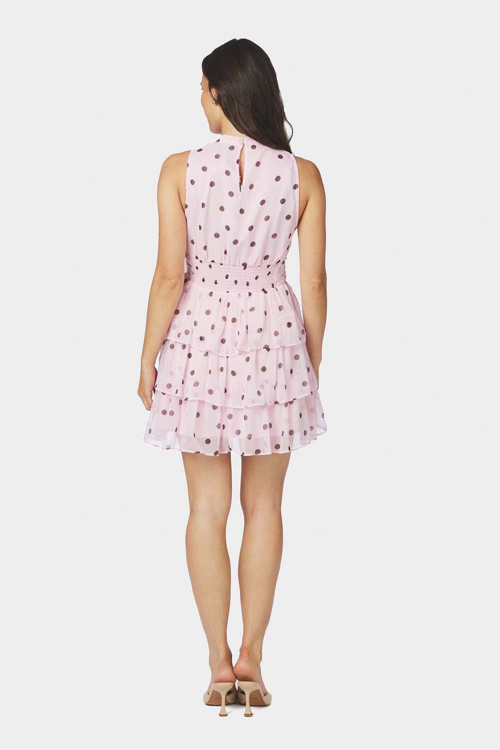 Neo Noir Jurk May Roze dames