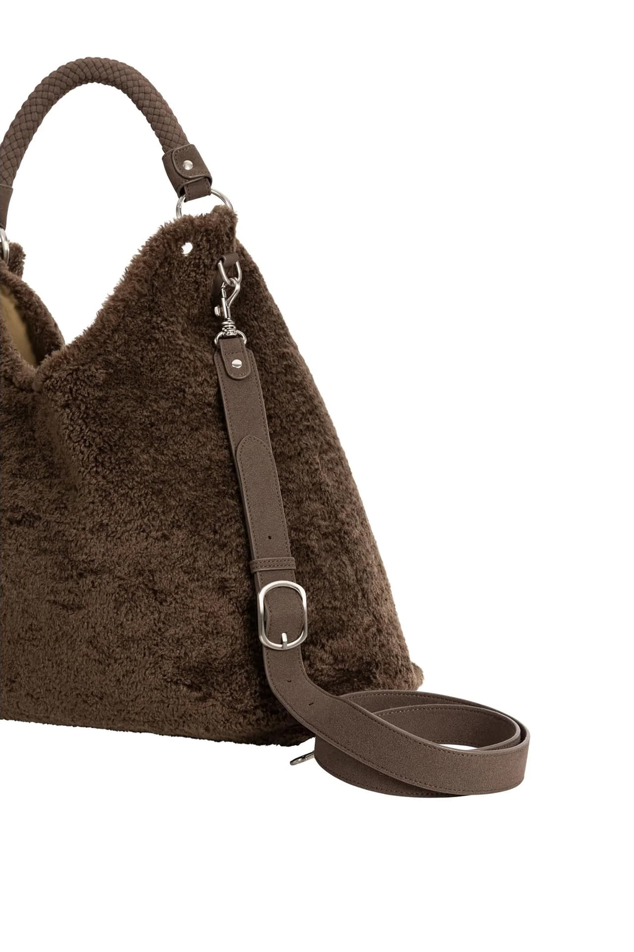 Yaya Omkeerbare tas van nylon en im Bruin dames
