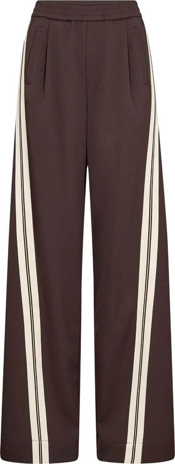 Co’couture Broek Alini Double Panel Bruin dames