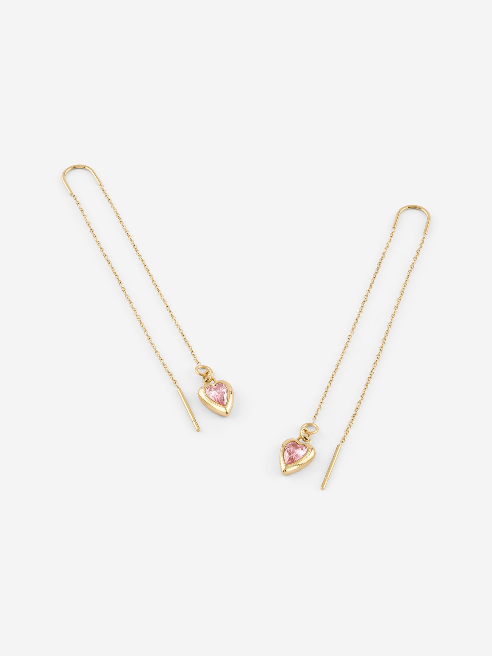 Guess Crystal Love-Oorbellen in goud