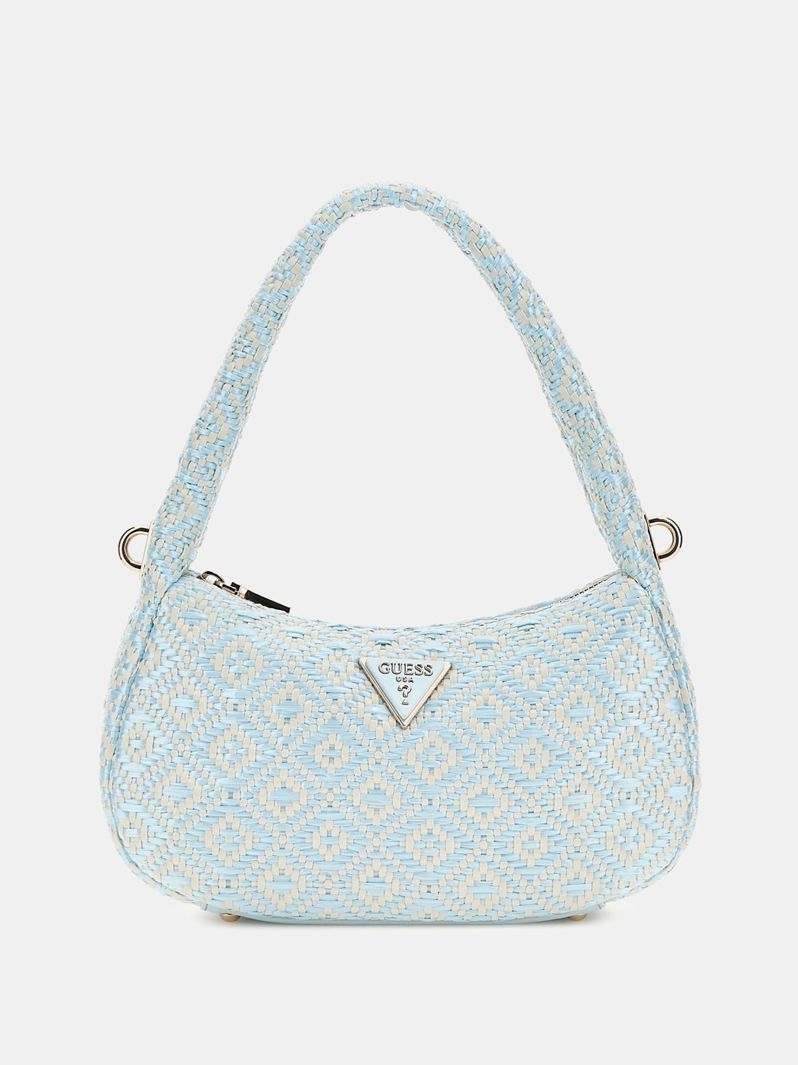 Guess Rianee Geweven Mini Hobo