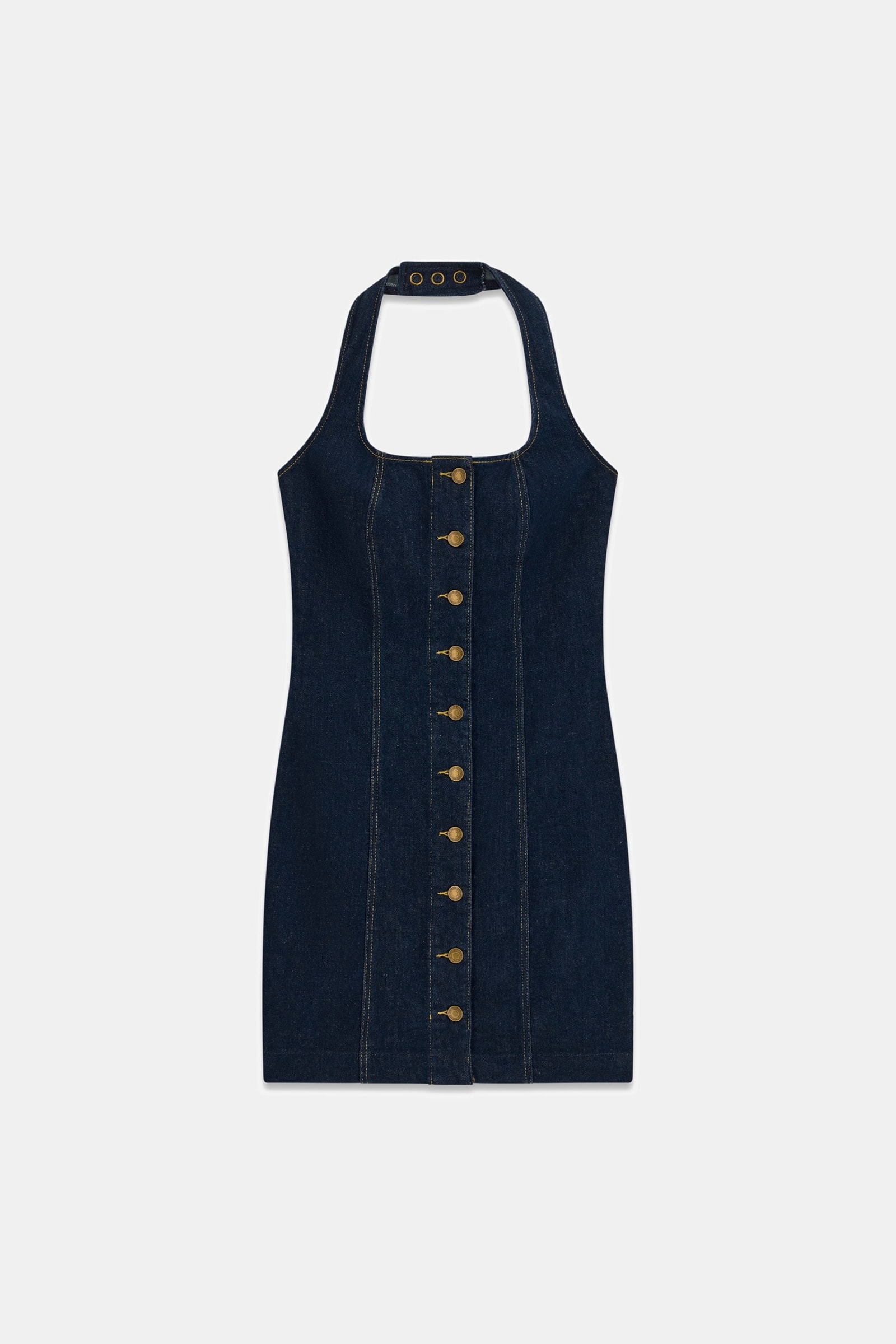Guess Denim Mini-Jurk in blauw