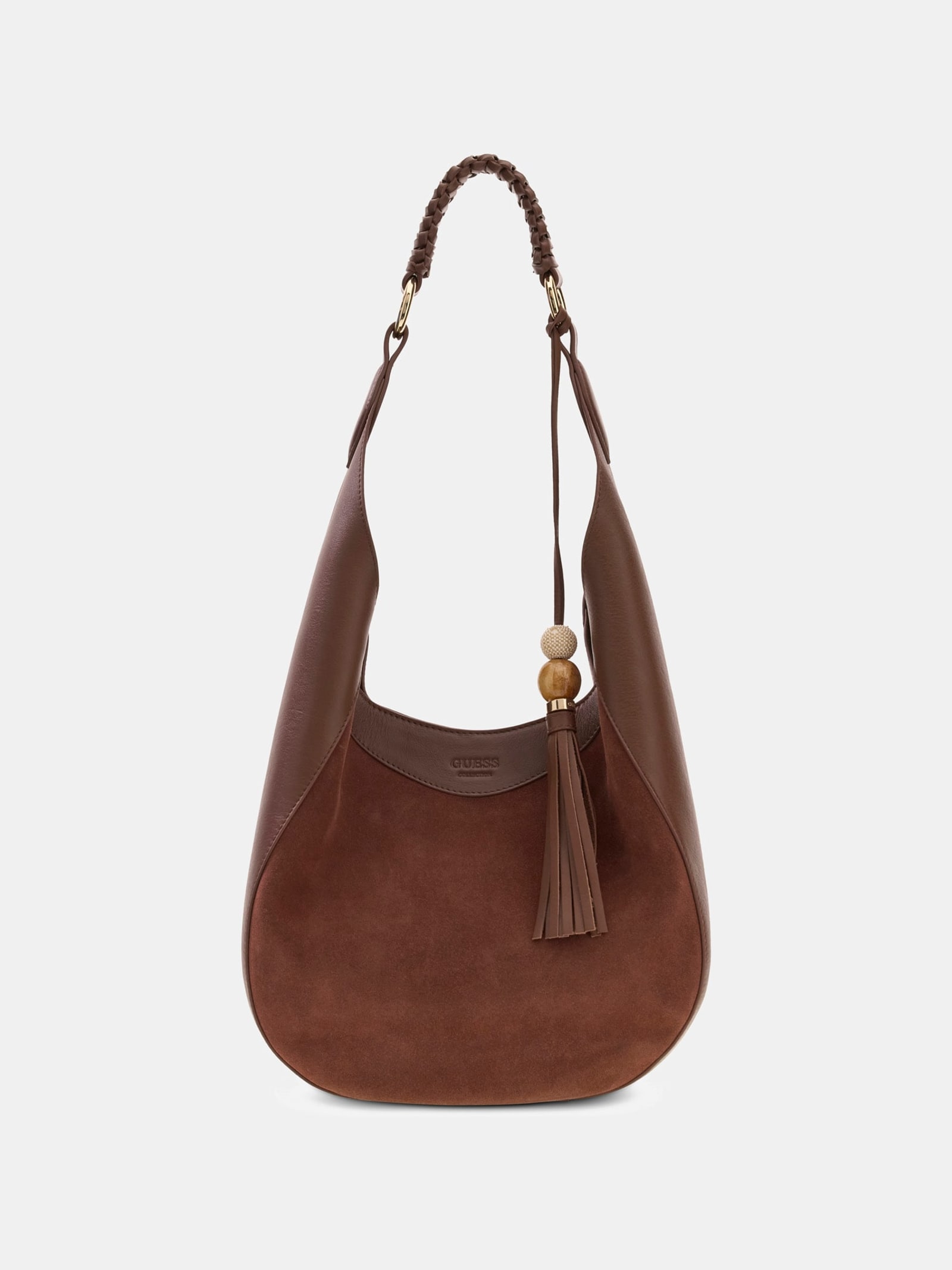 Guess Nina Hobo Tas Van Echt Leer
