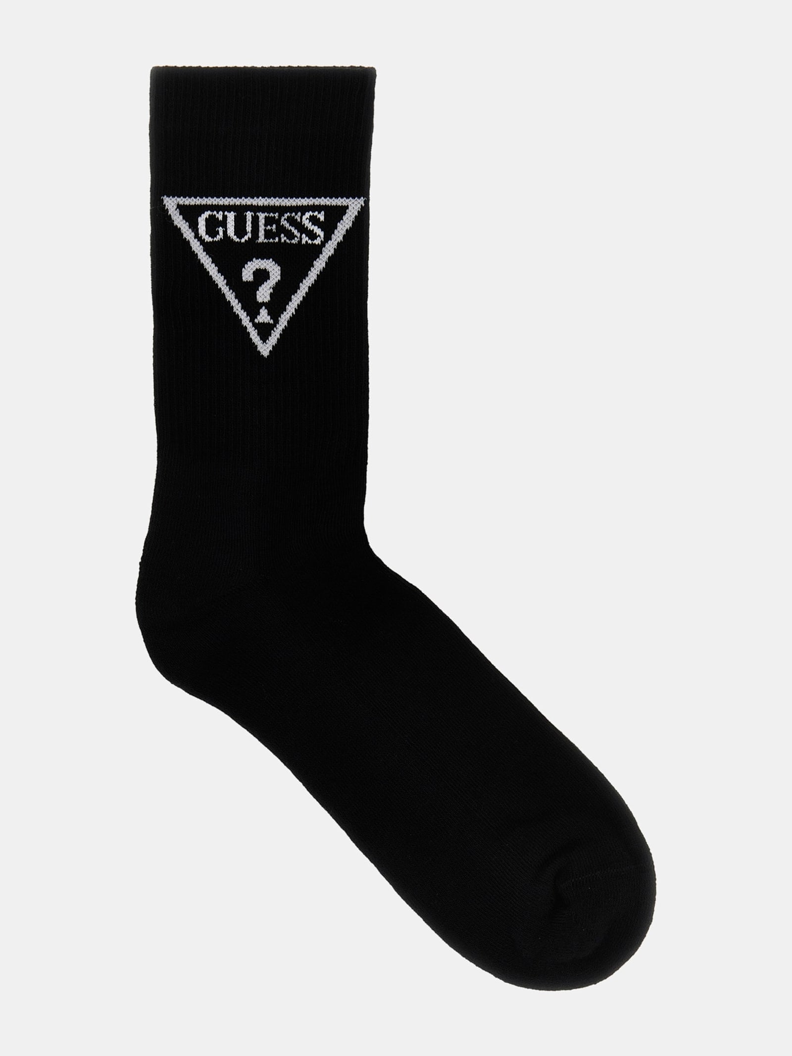 Guess Sokken Met Driehoeklogo for men in zwart