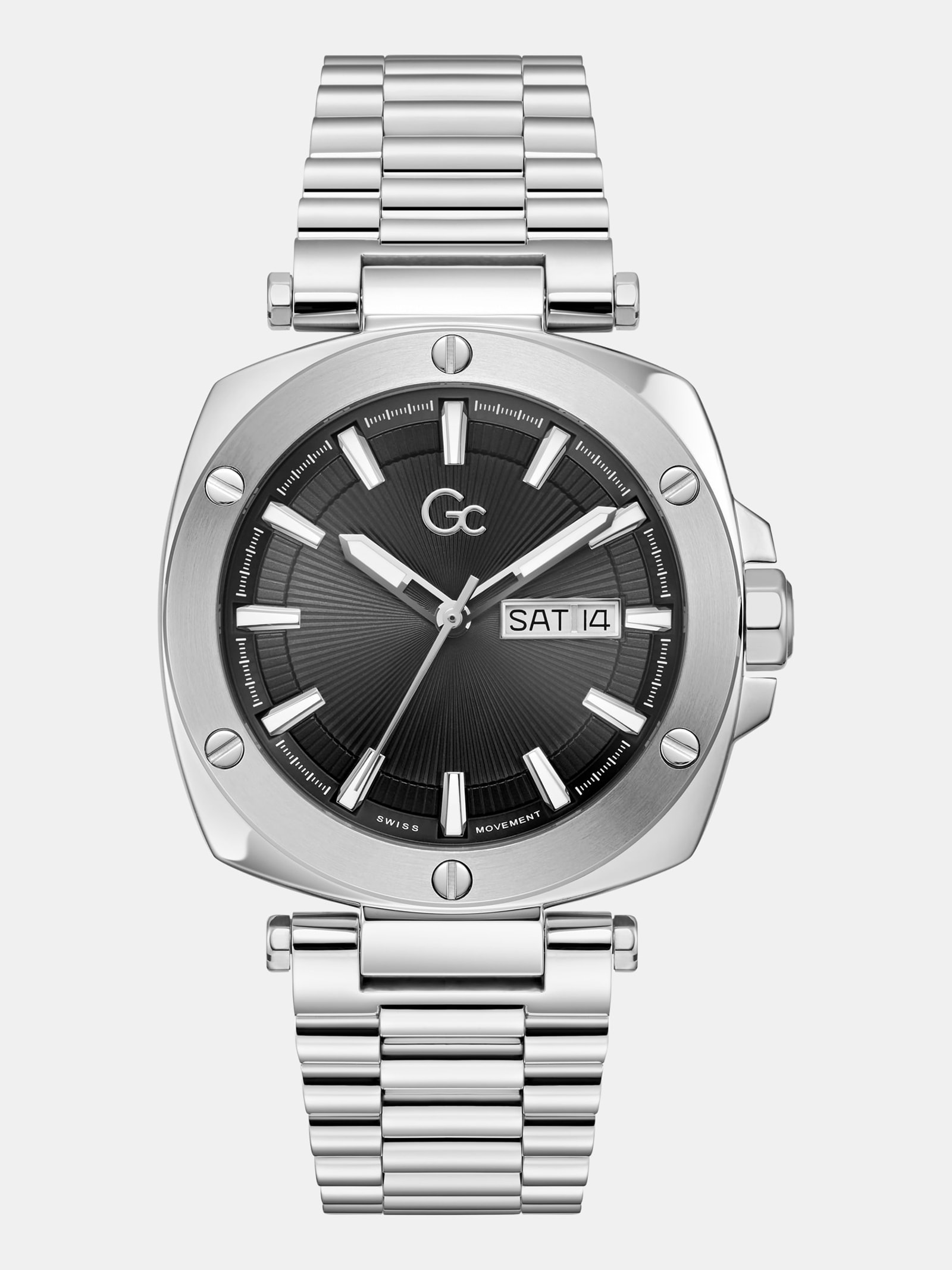 Guess Gc Rvs Analoge Horloge 44 Mm