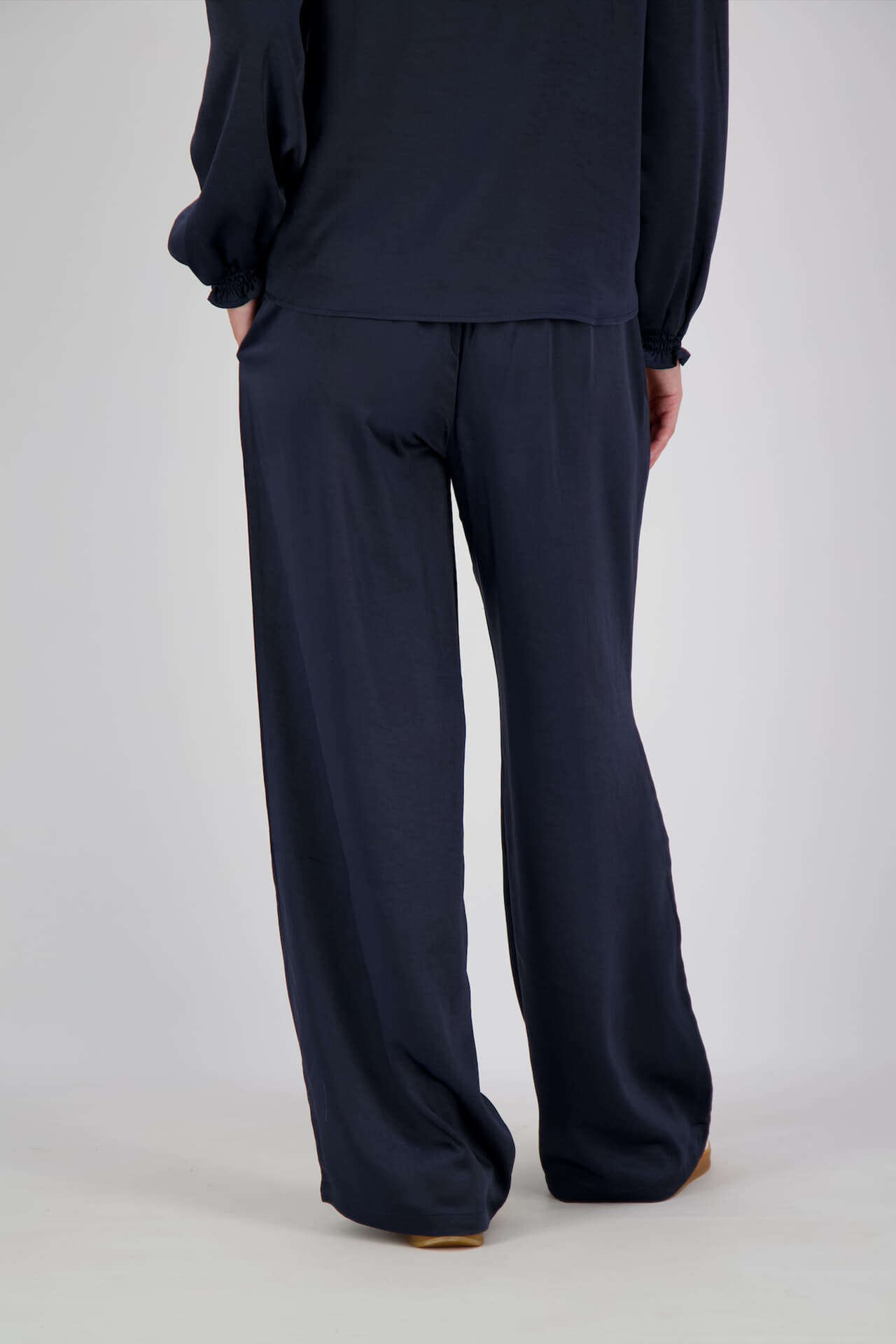 Vive La Femme Broek Estelle Navy dames
