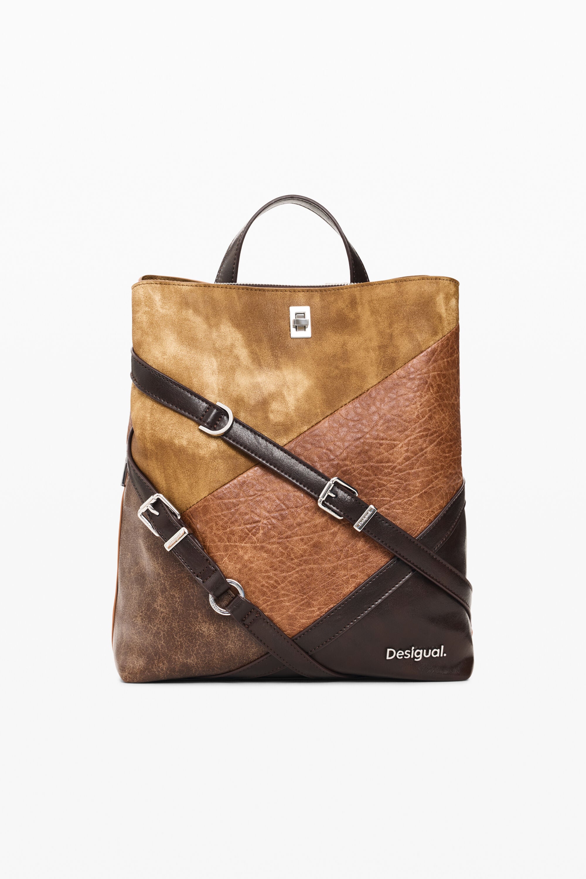 Desigual Gewatteerde rugzak middelgroot