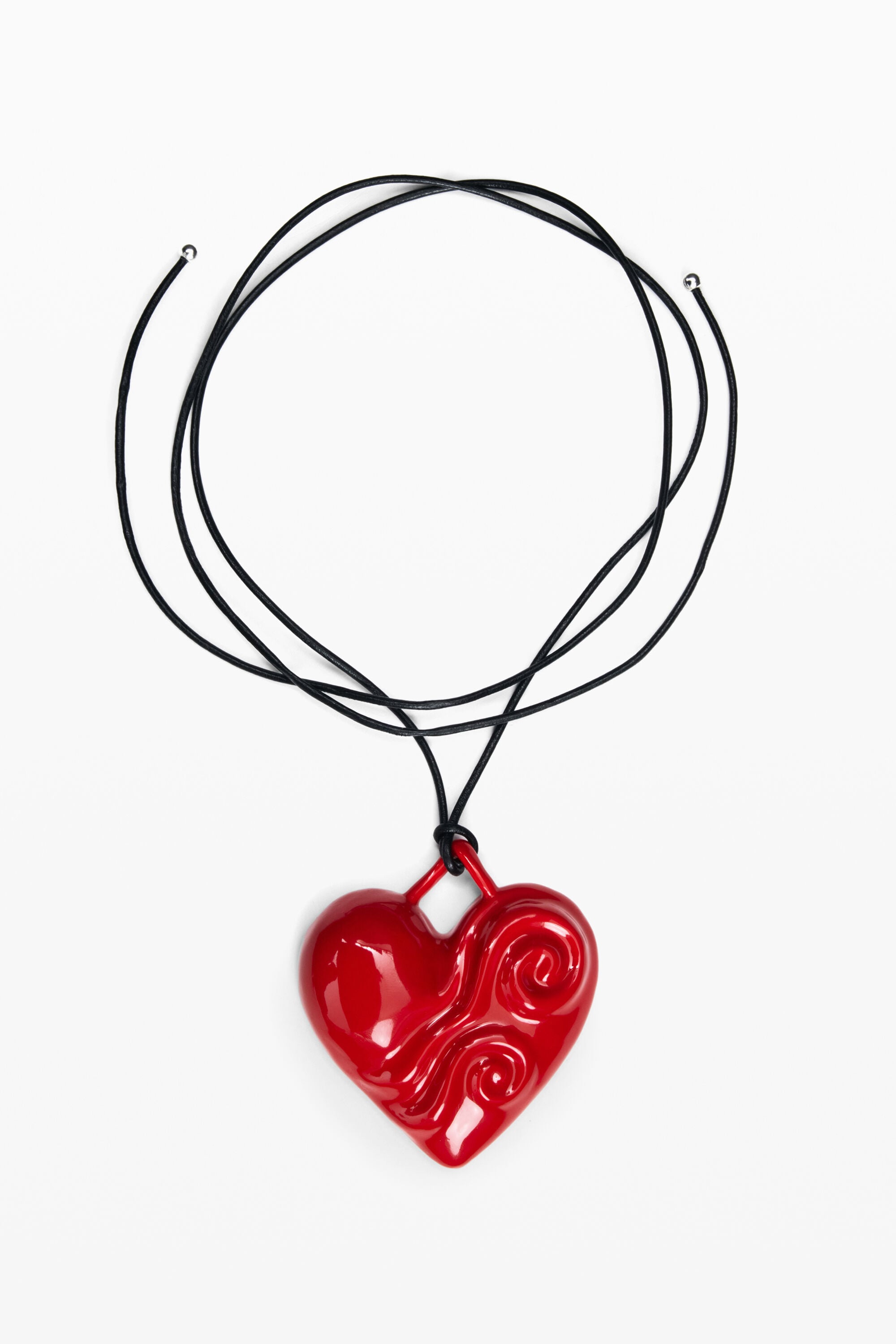 Desigual Rode hartketting zalio