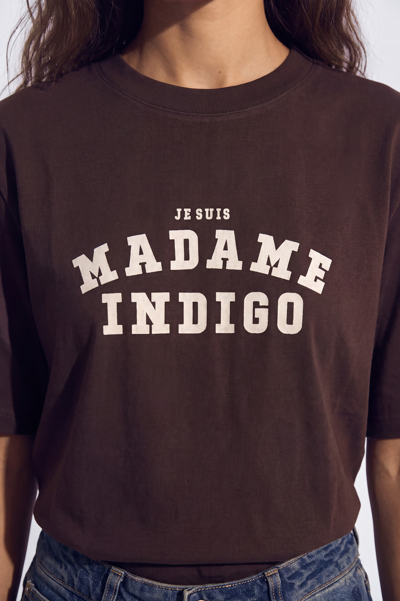 Florez T-shirt Je suis Bruin dames