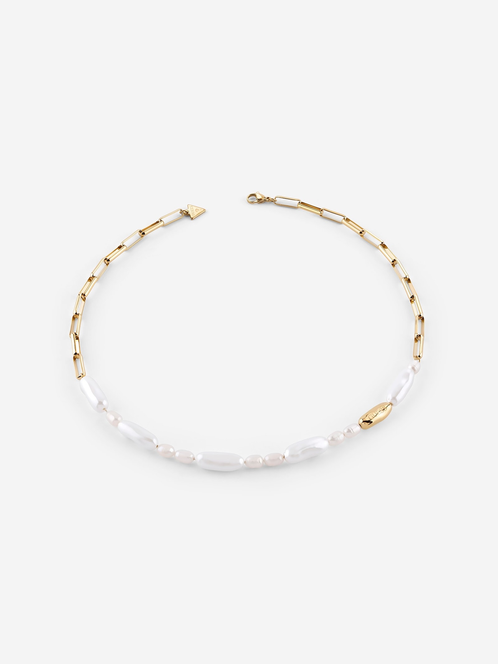 Guess Parelketting in goud