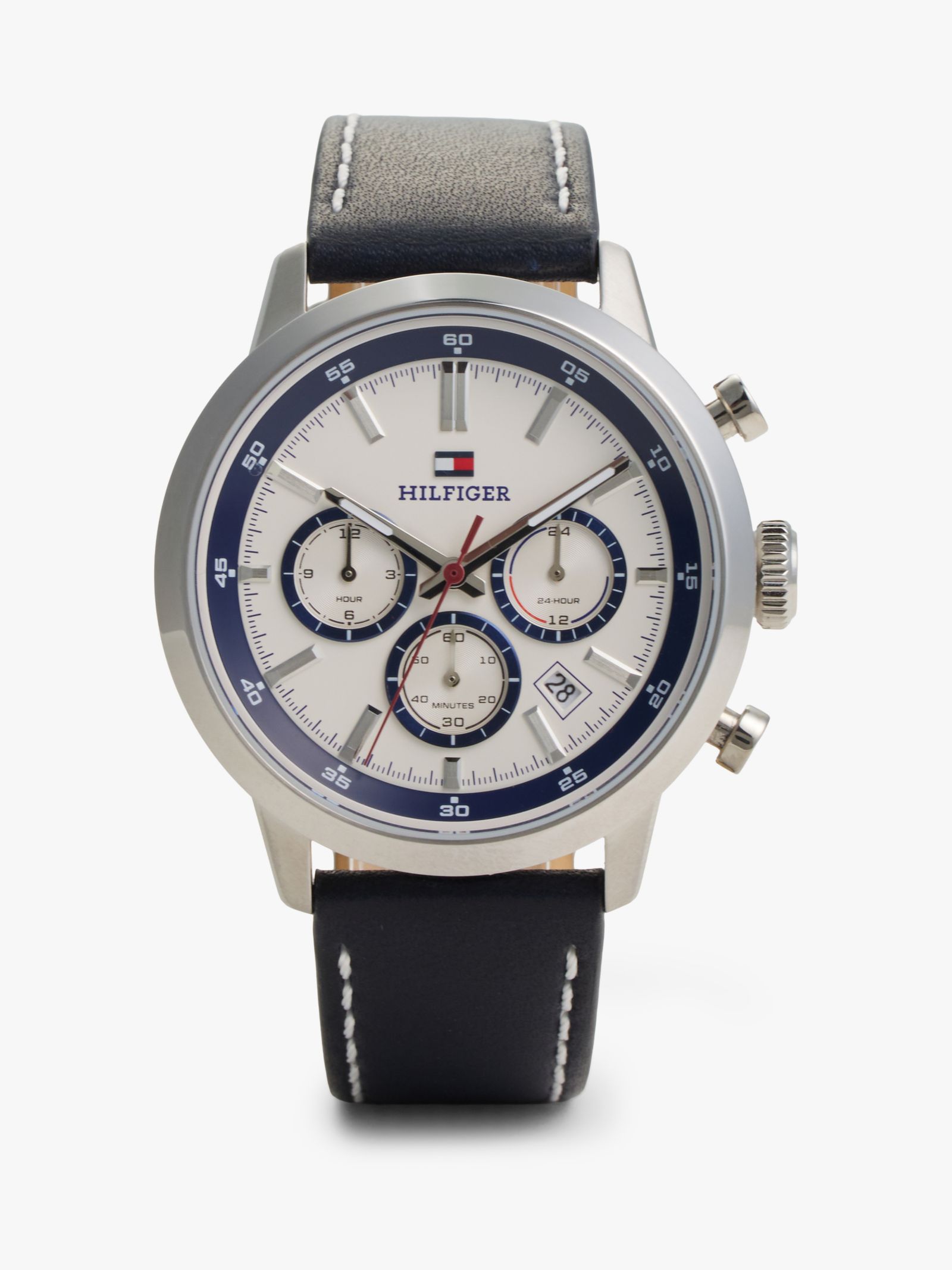 Tommy Hilfiger Horloge met crèmekleurige wijzerplaat