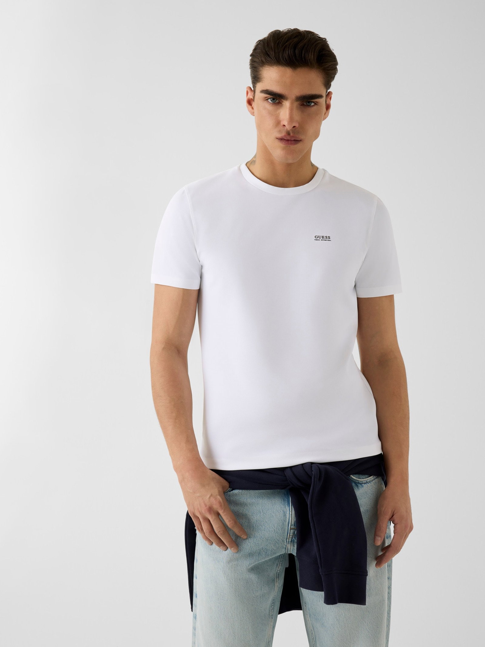 Guess Jersey T-Shirt in wit