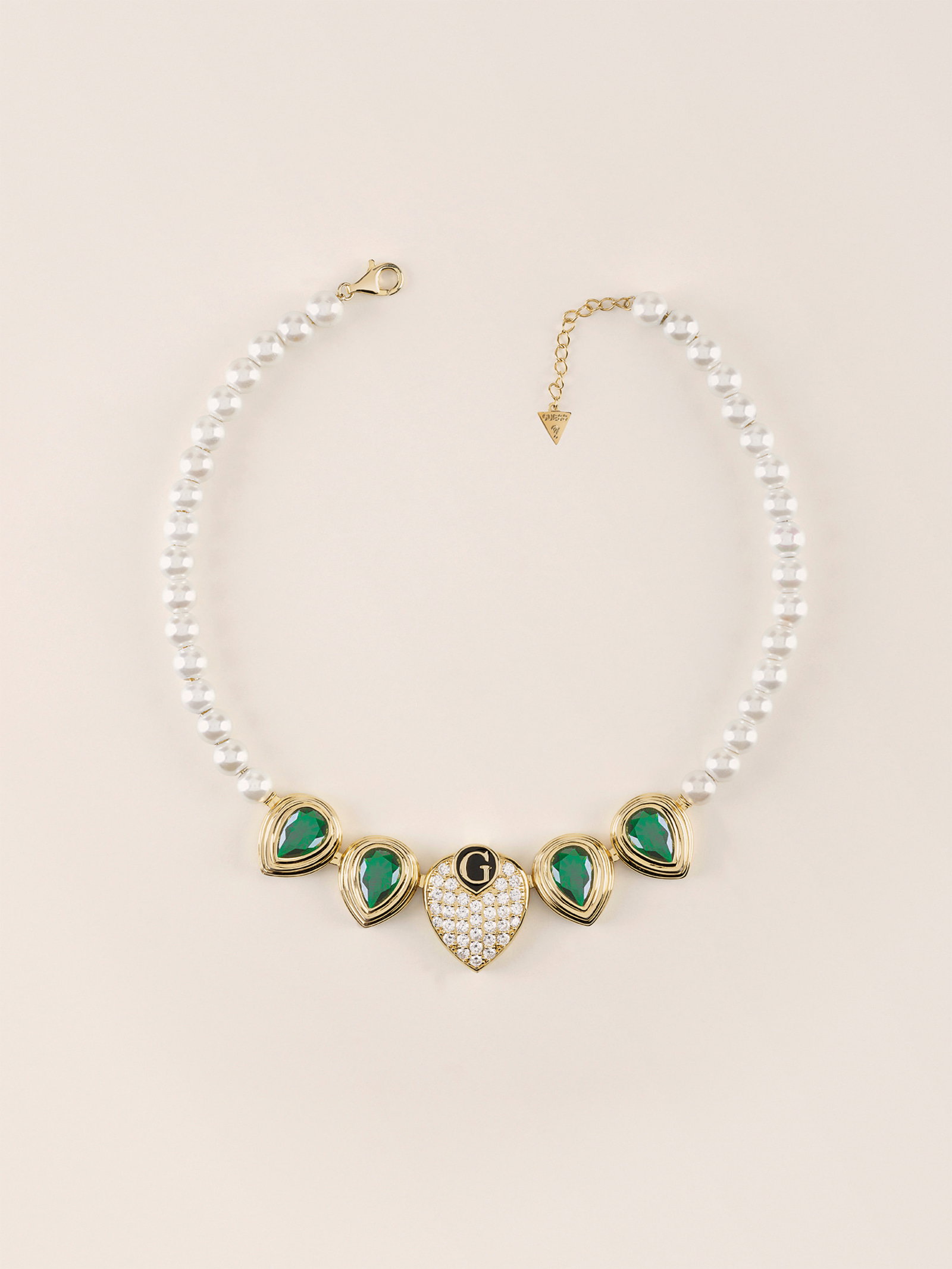 Guess Wild Orchid Halsketting in goud