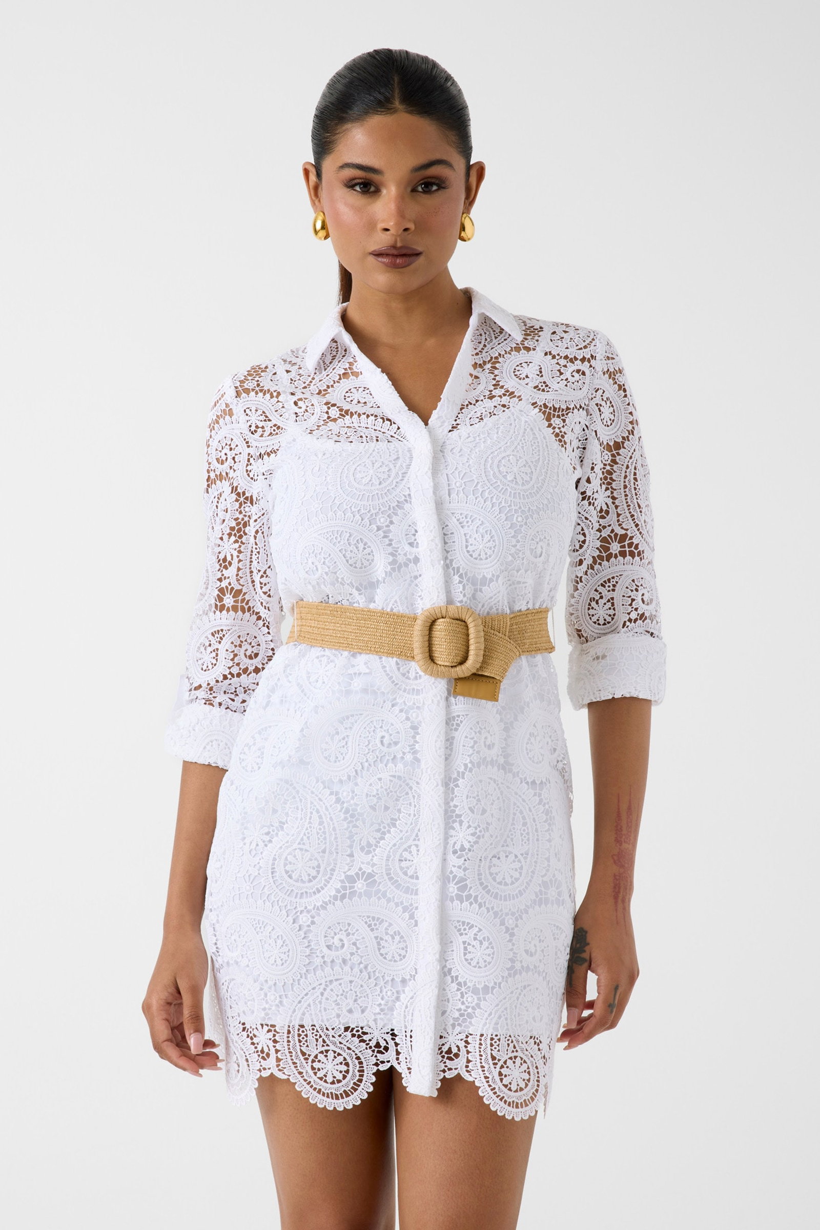 Guess Marciano Kanten Jurk