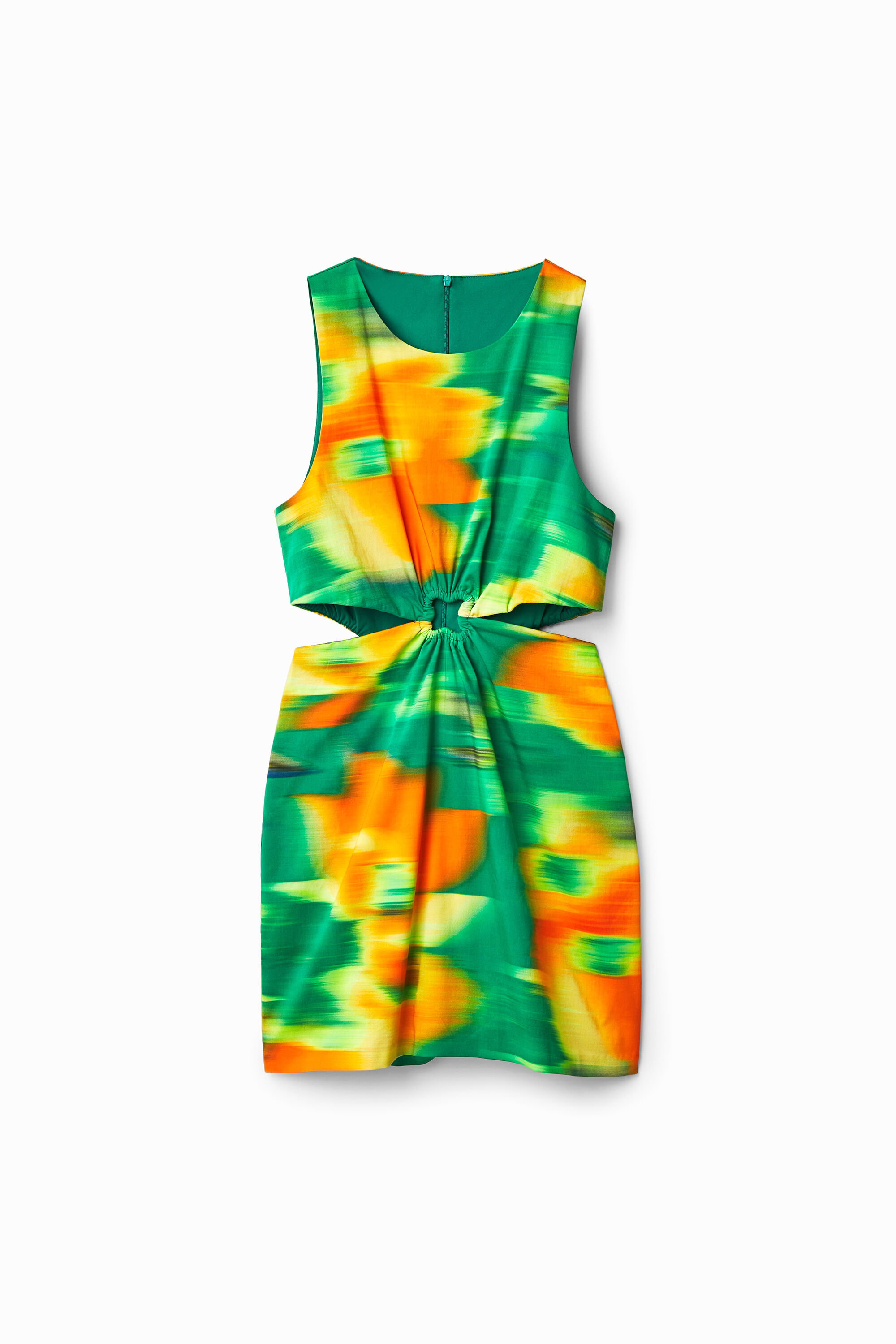 Desigual Korte slim fit cut-out jurk