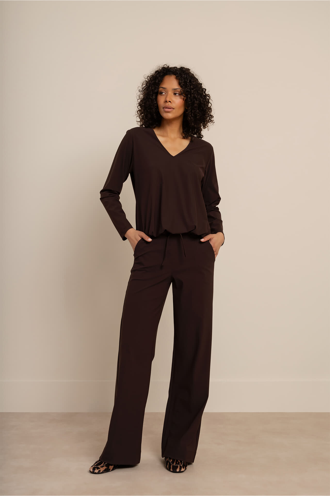 Studio Anneloes Top Vicky Bruin dames