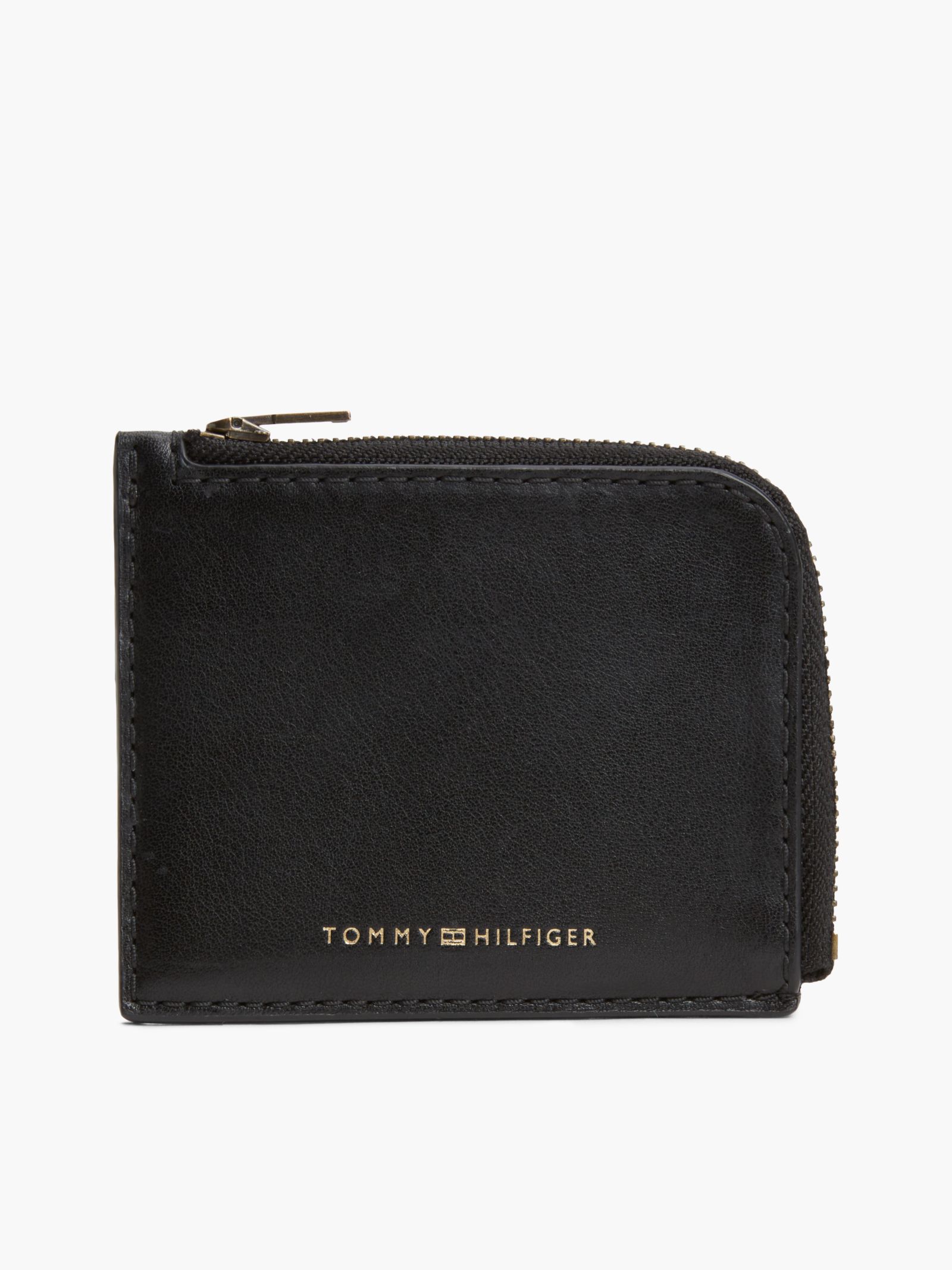 Tommy Hilfiger casual leather leren zip around portemonnee