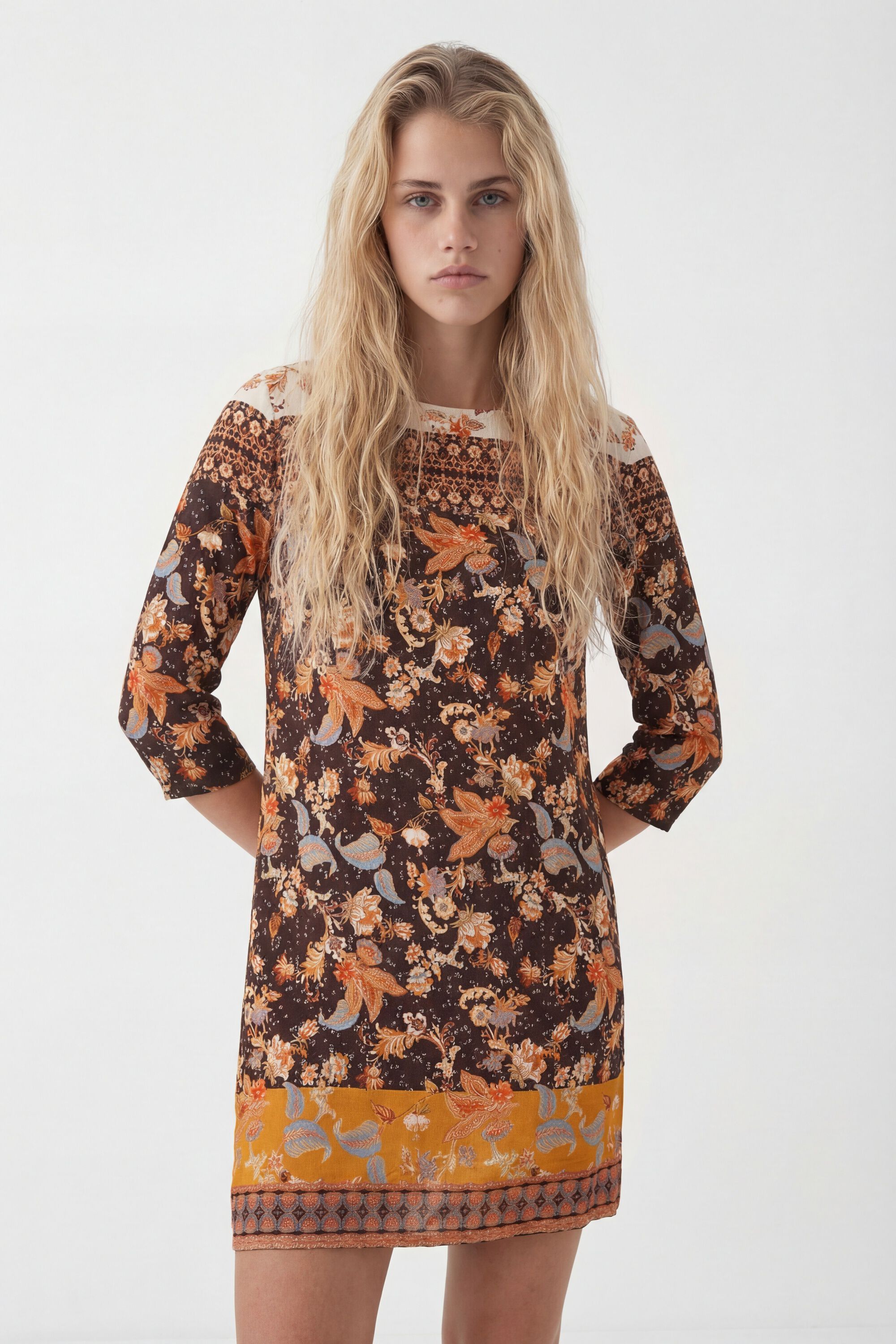Desigual Korte boho-jurk