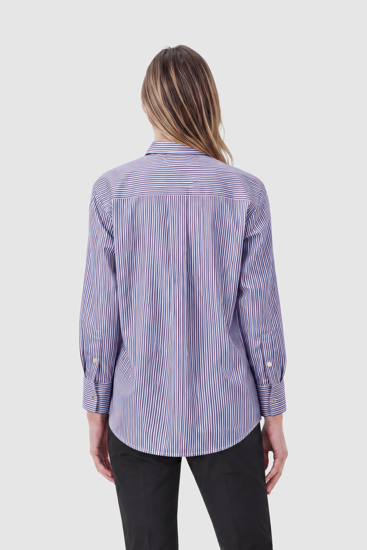 Tommy Hilfiger Blouse Ess Poplin Easy Fit Blauw dames