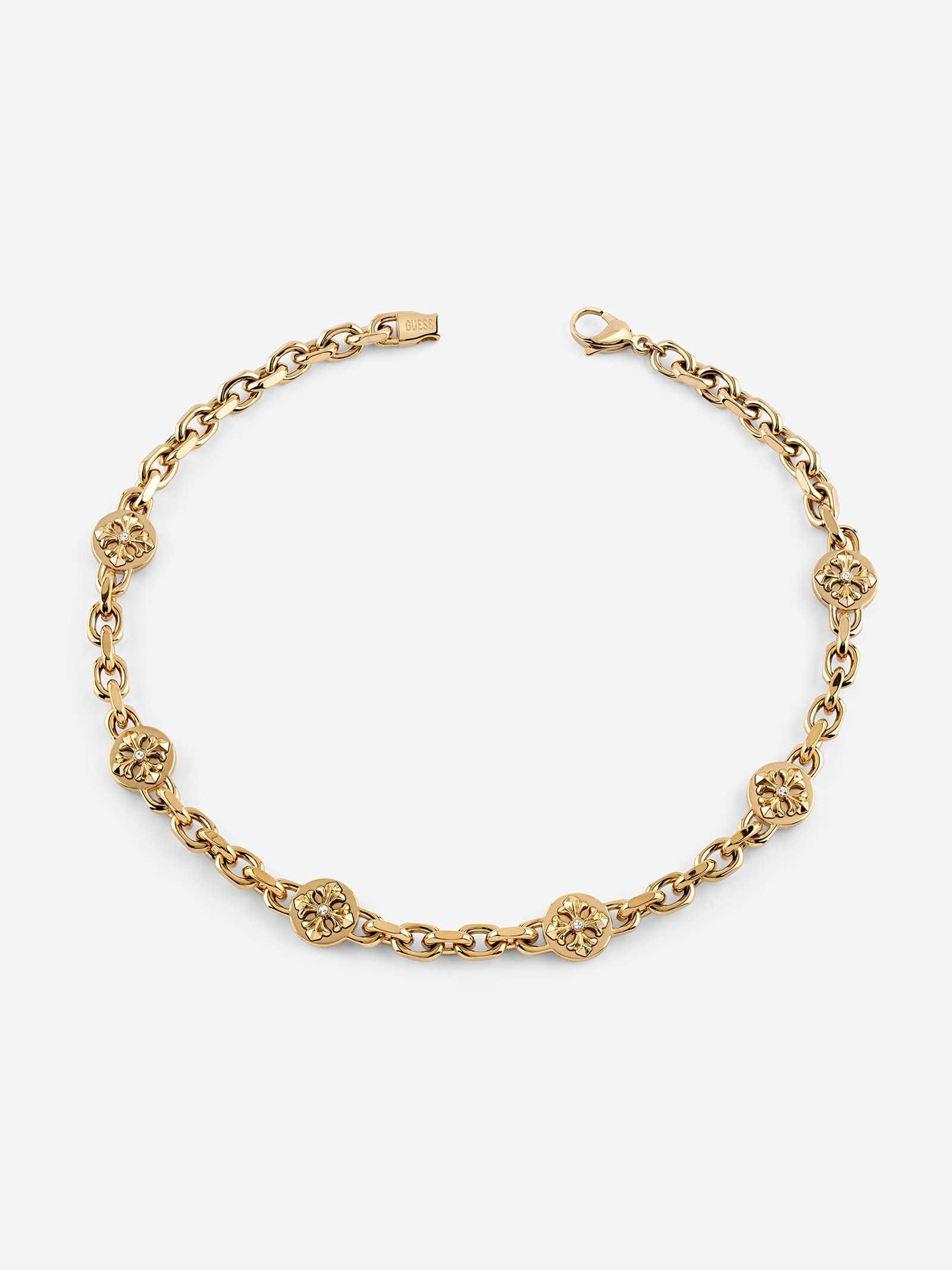 Guess Savage Rebel Ketting in goud